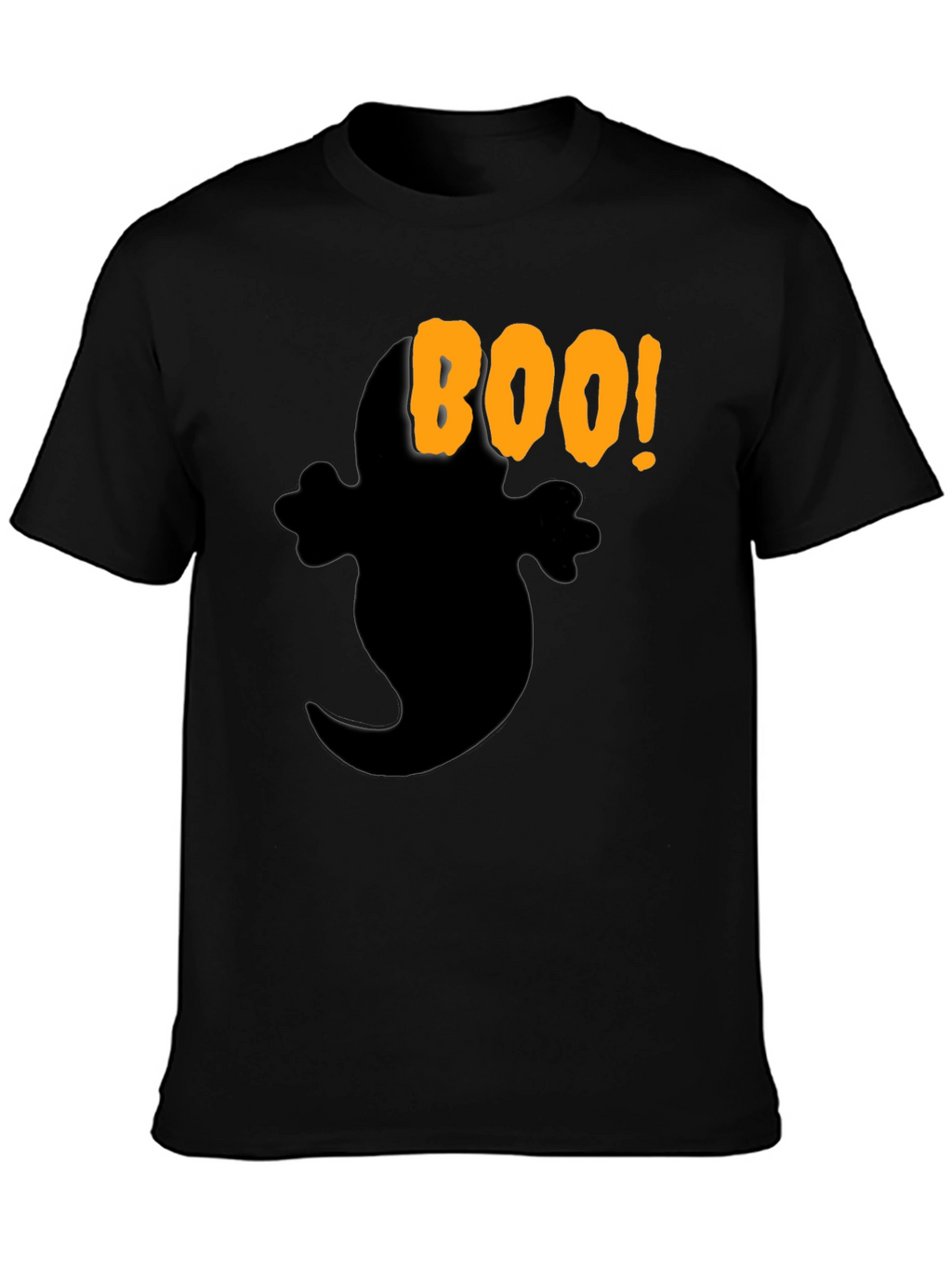 Boo Ghost Graphic Tee - Halloween Shirt