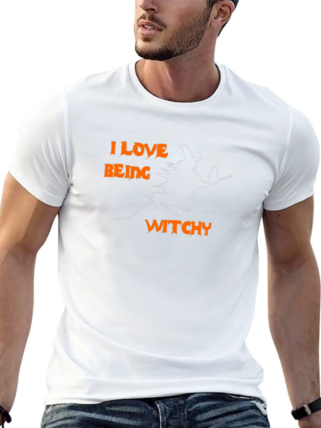 I Love Being Witchy T-Shirt - Halloween Tee