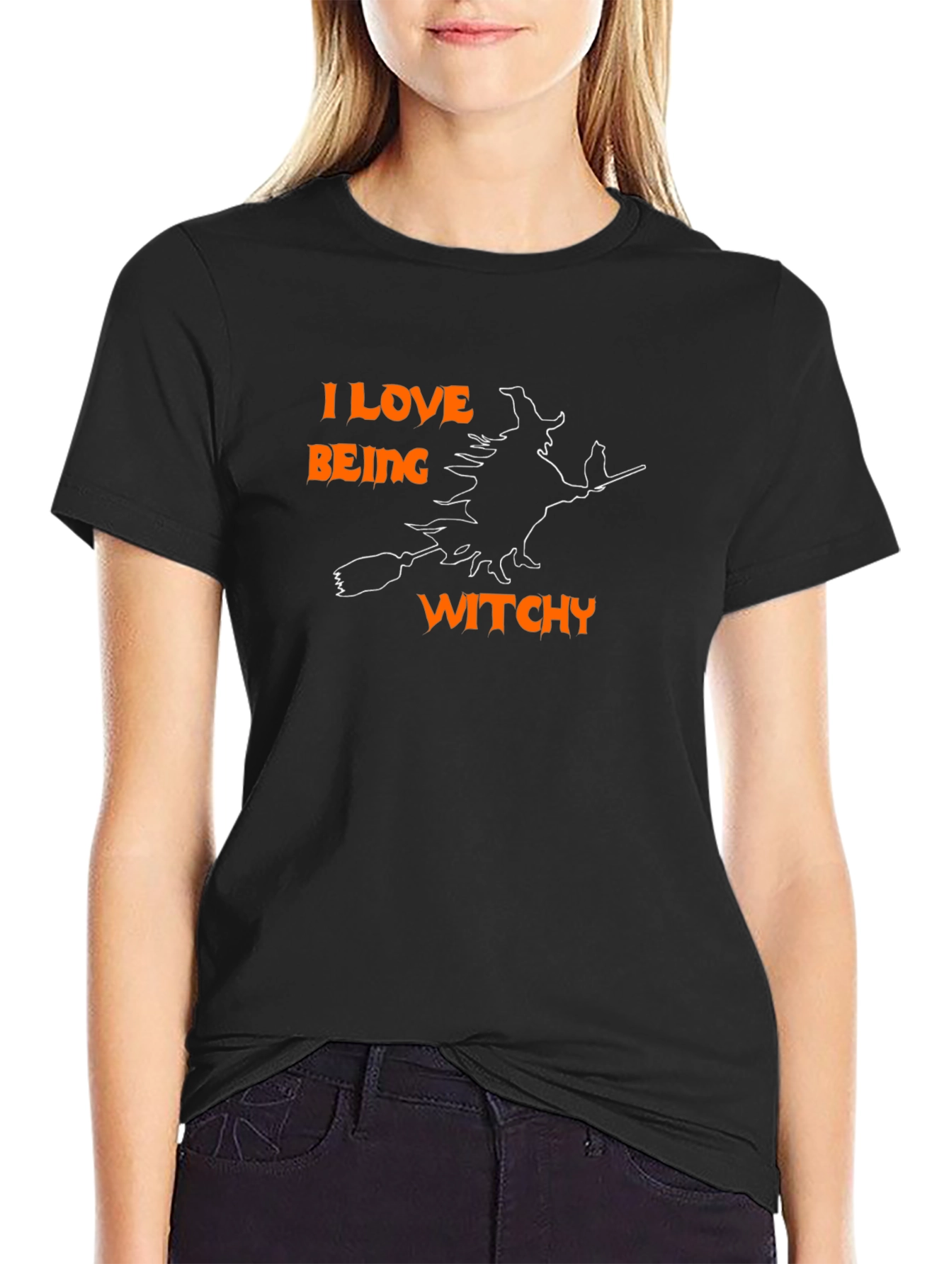 I Love Being Witchy T-Shirt - Halloween Tee