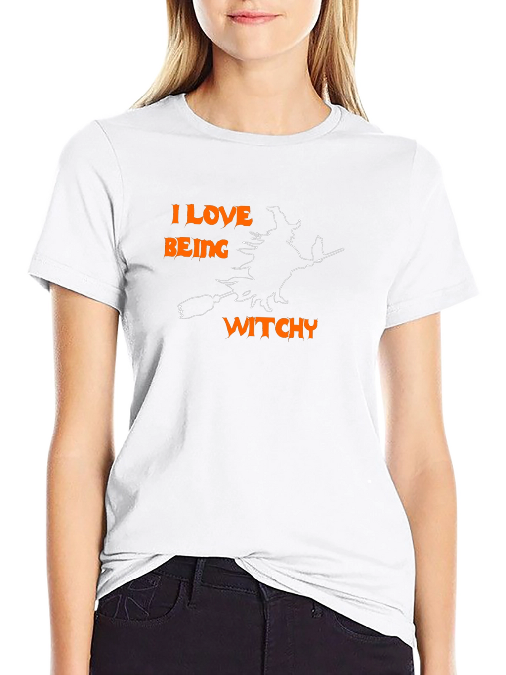 I Love Being Witchy T-Shirt - Halloween Tee