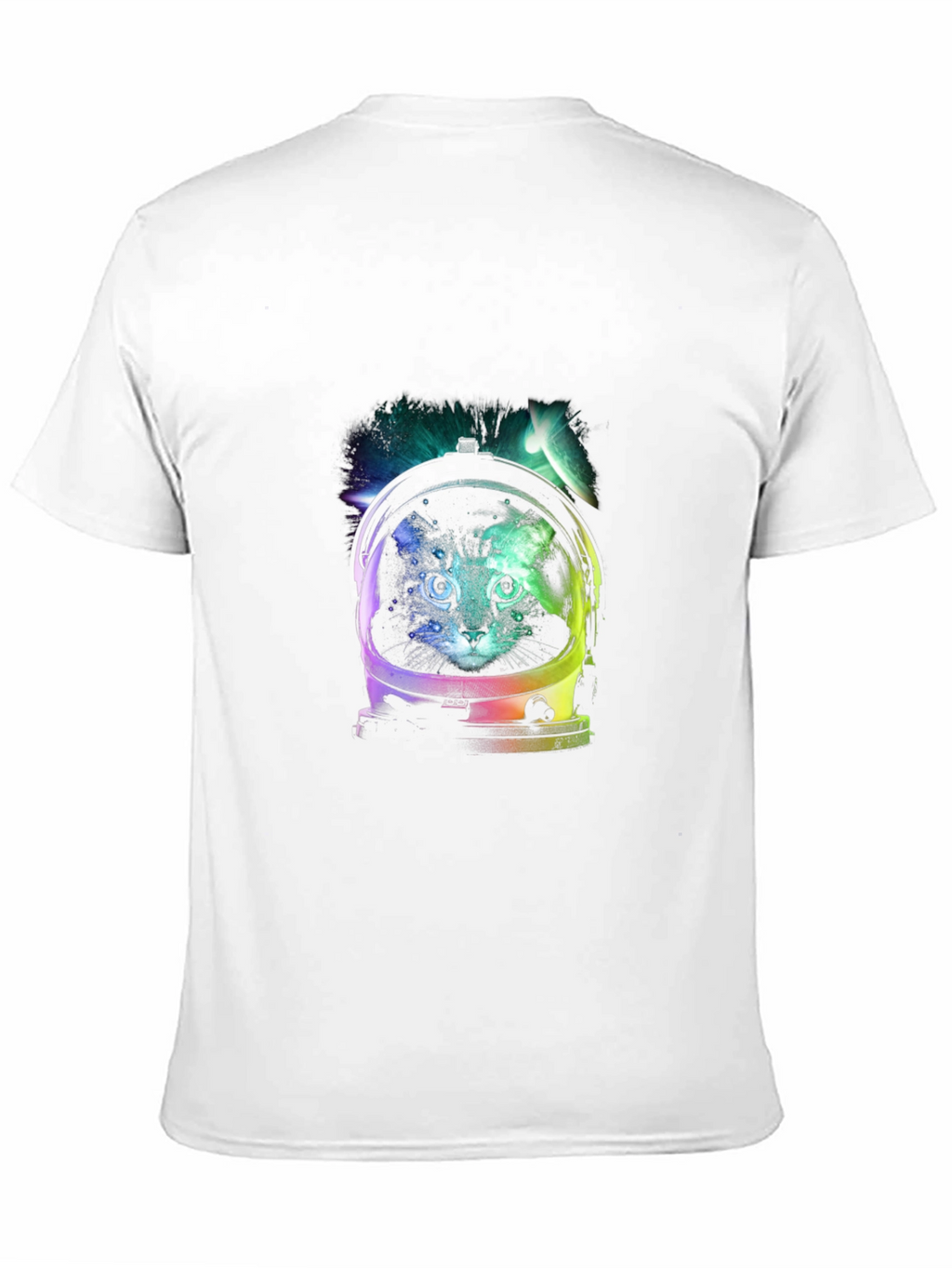 Astronaut Cat Graphic Tee