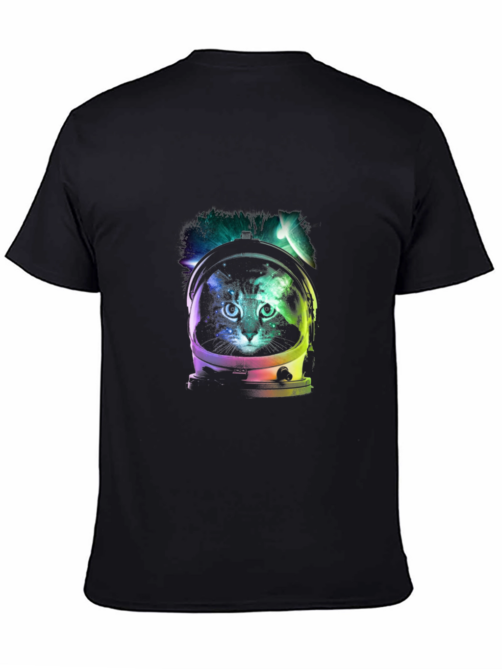 Astronaut Cat Graphic Tee