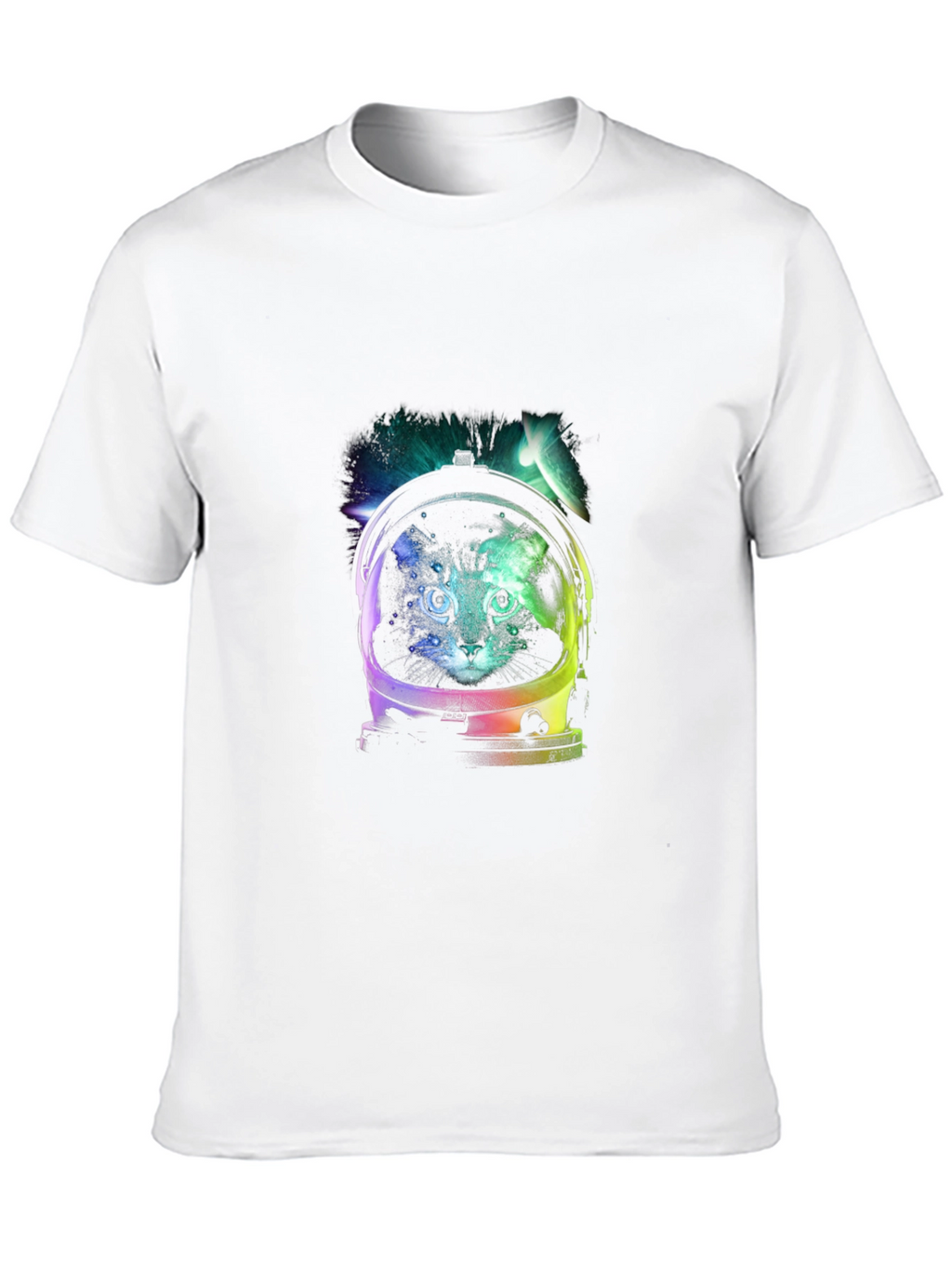 Astronaut Cat Graphic Tee