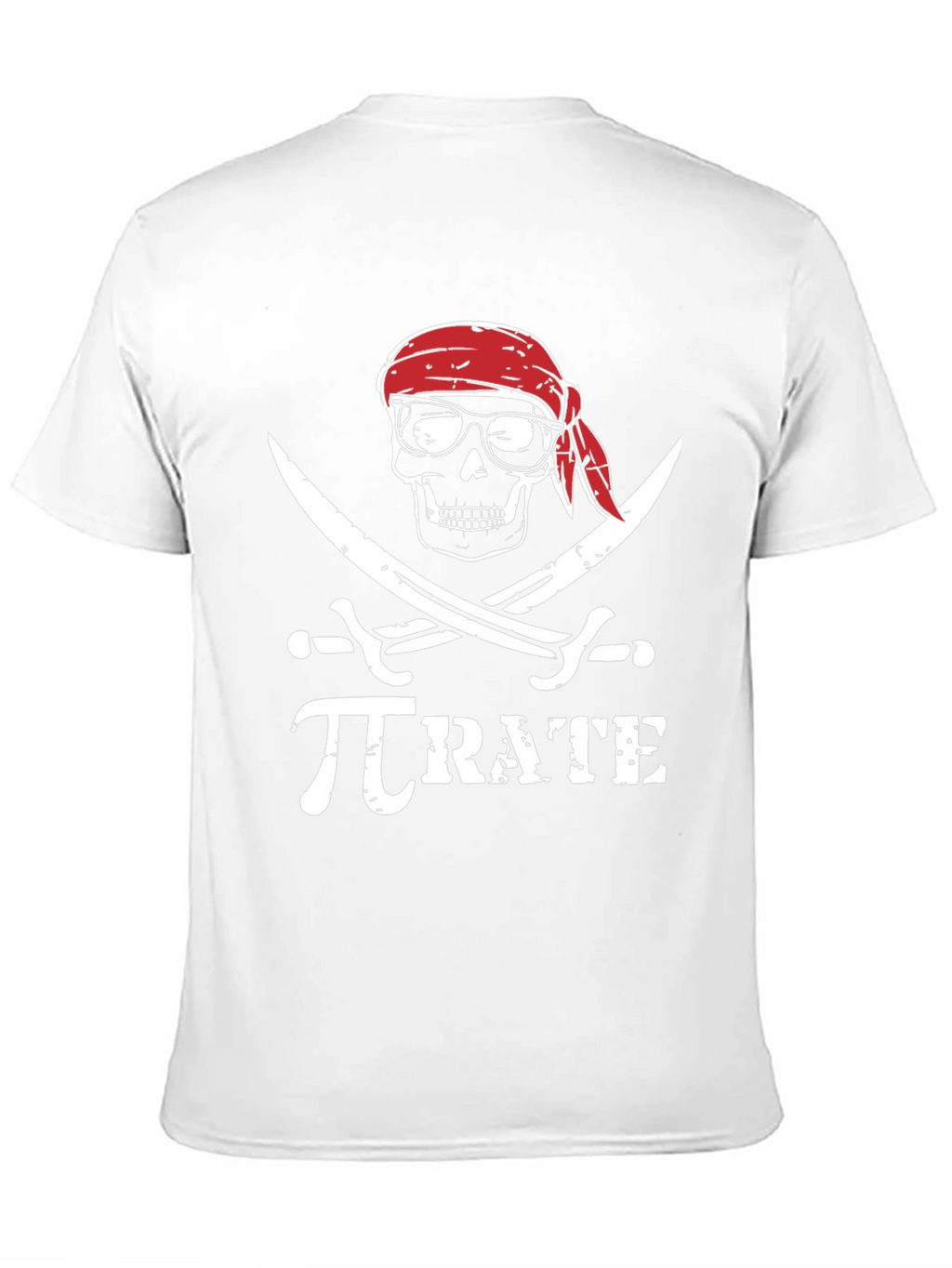 Pi-rate T-Shirt: Mathematical Pirate Skull Graphic Tee