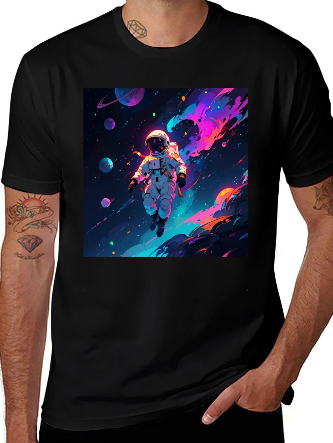 Astronaut Space Tee - Cosmic Dream