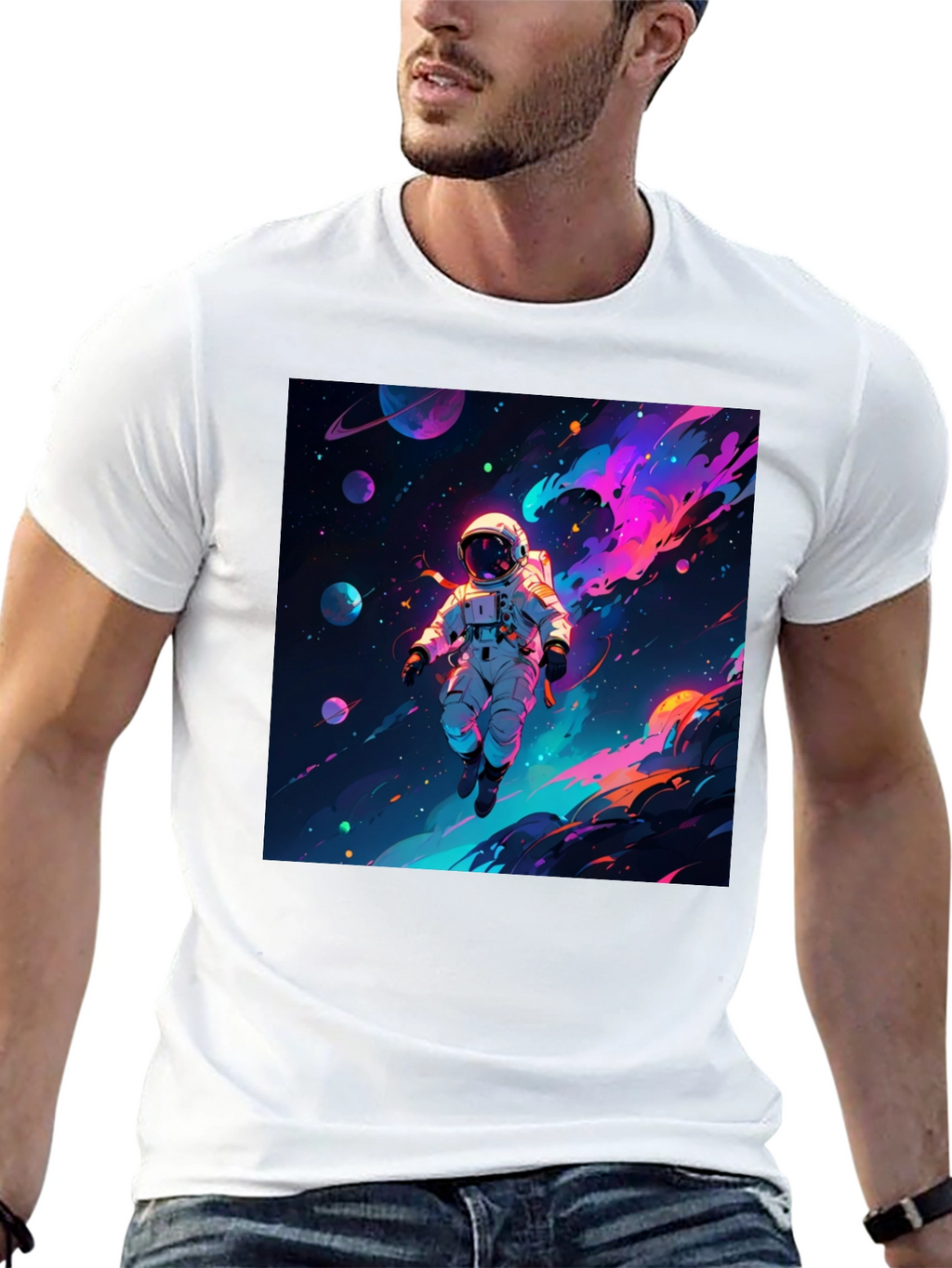 Astronaut Space Tee - Cosmic Dream