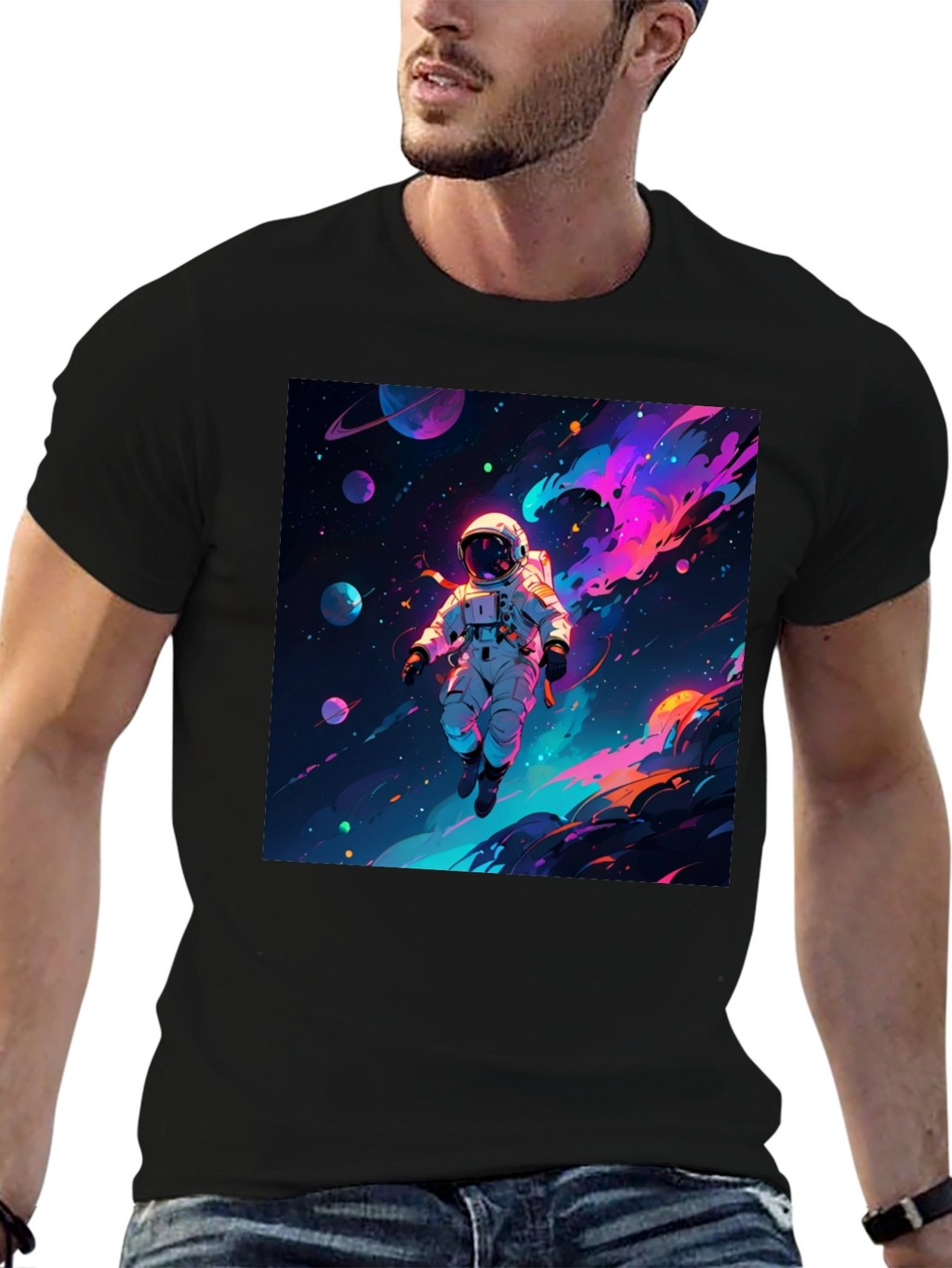 Astronaut Space Tee - Cosmic Dream