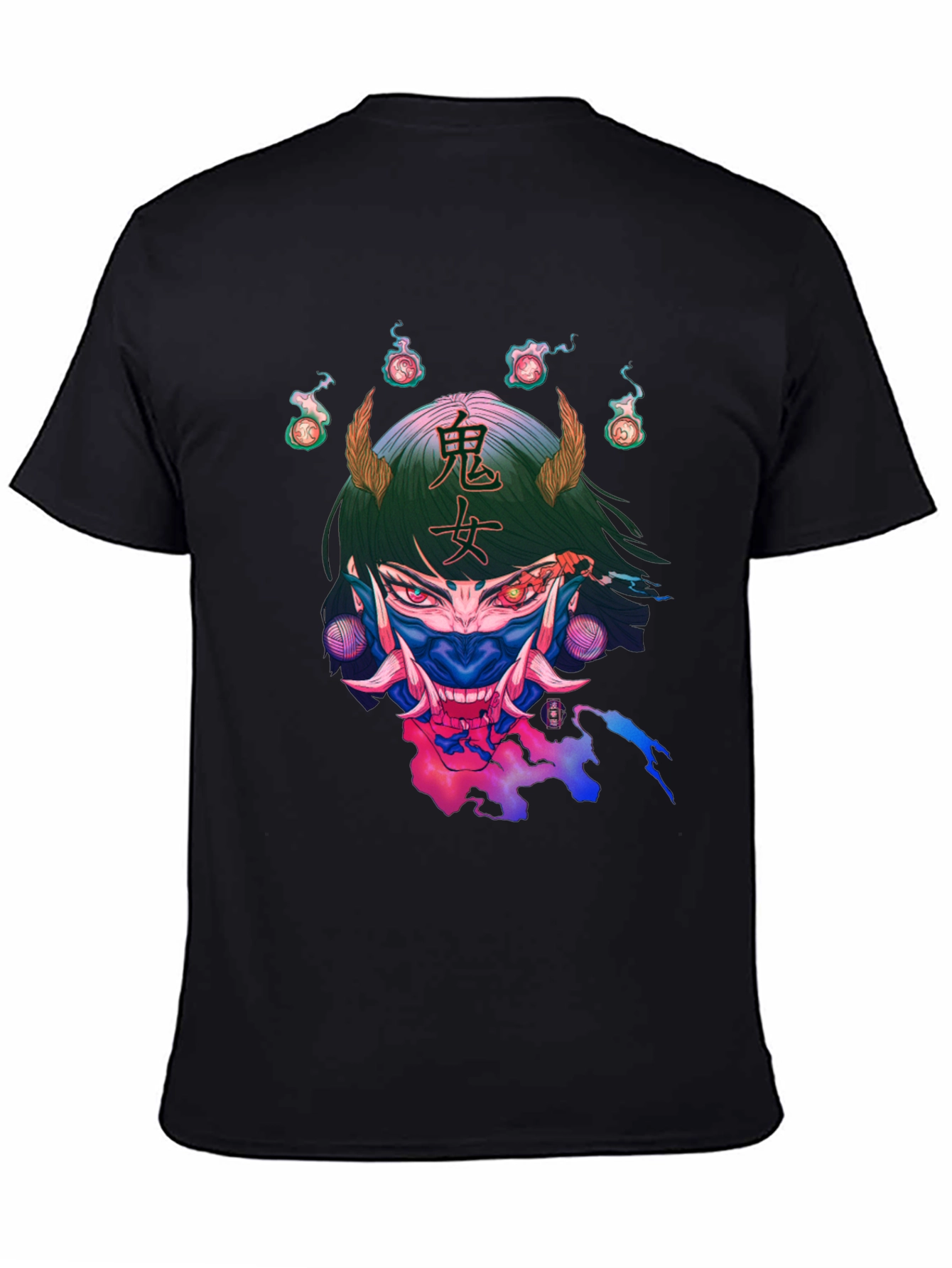 Oni Girl Graphic T-Shirt - Unique Design