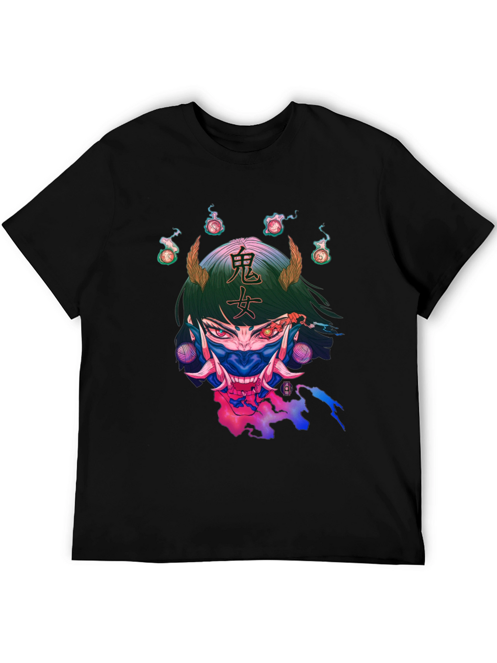 Oni Girl Graphic T-Shirt - Unique Design