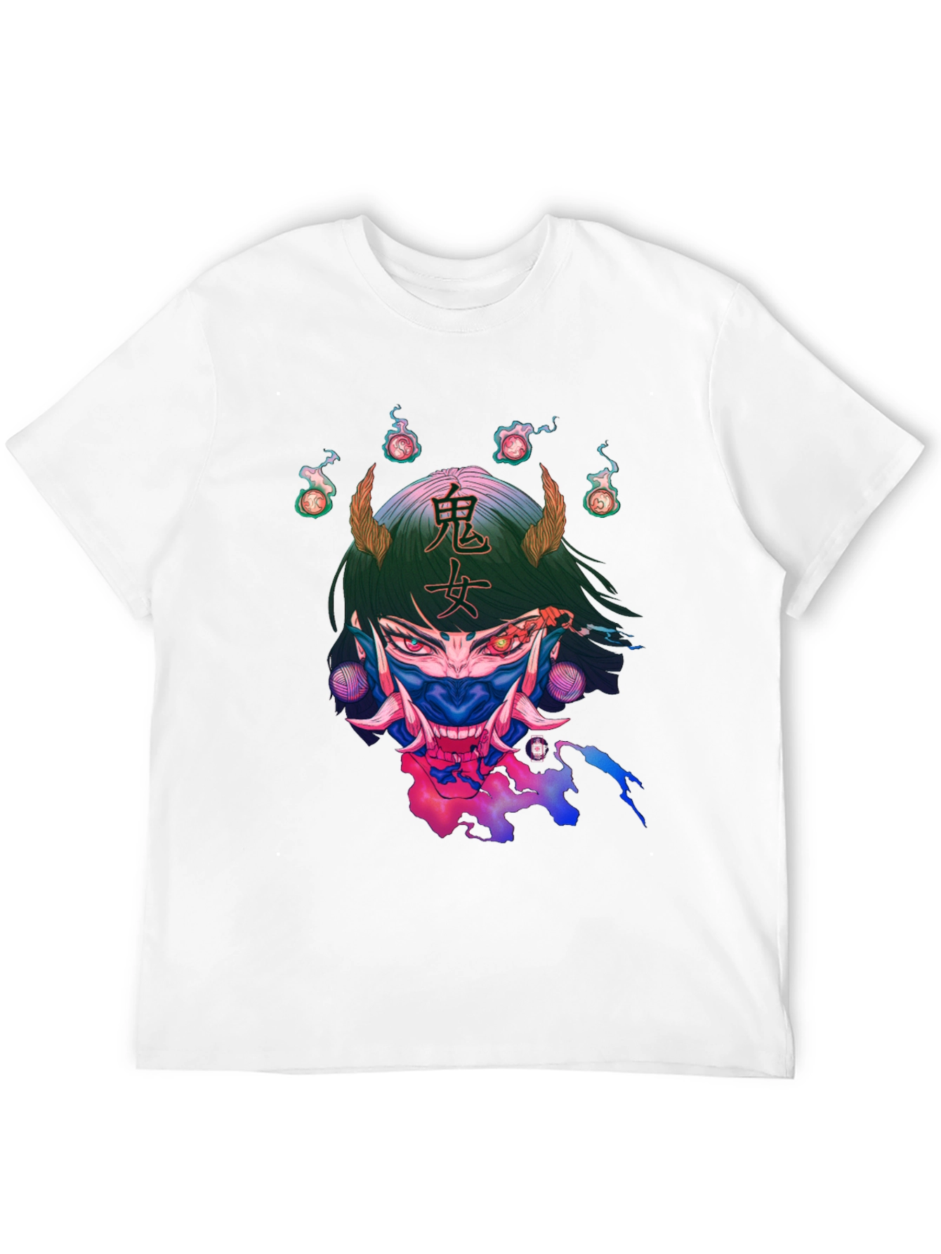 Oni Girl Graphic T-Shirt - Unique Design