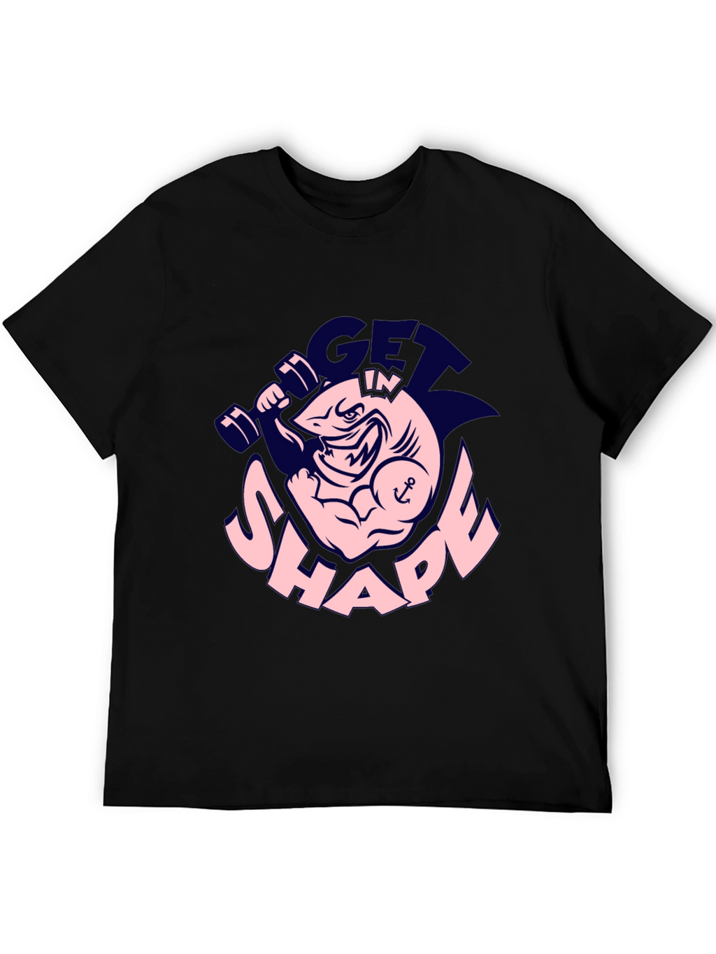 Get In Shape Shark Gym T-Shirt