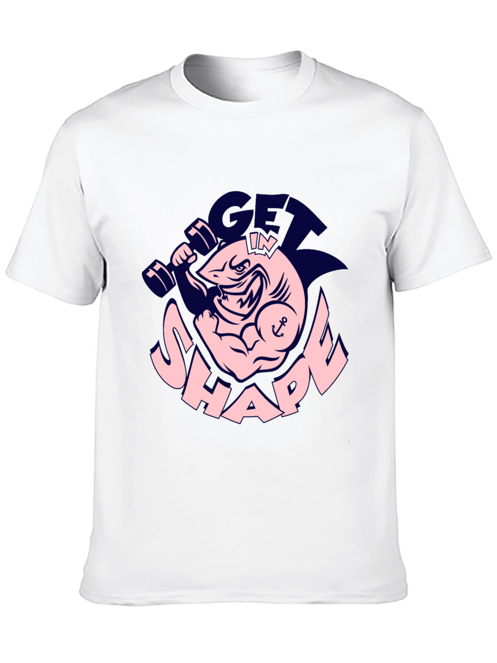 Get In Shape Shark Gym T-Shirt