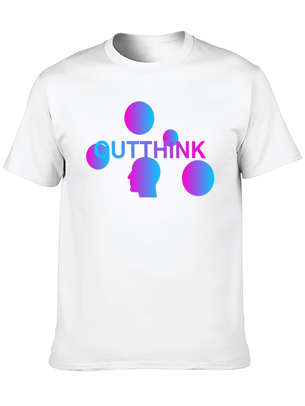 Outthink Graphic Tee - Gradient Design