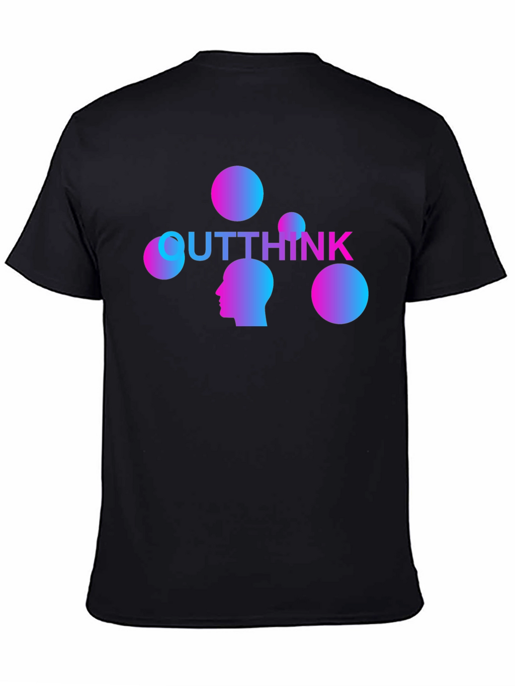 Outthink Graphic Tee - Gradient Design