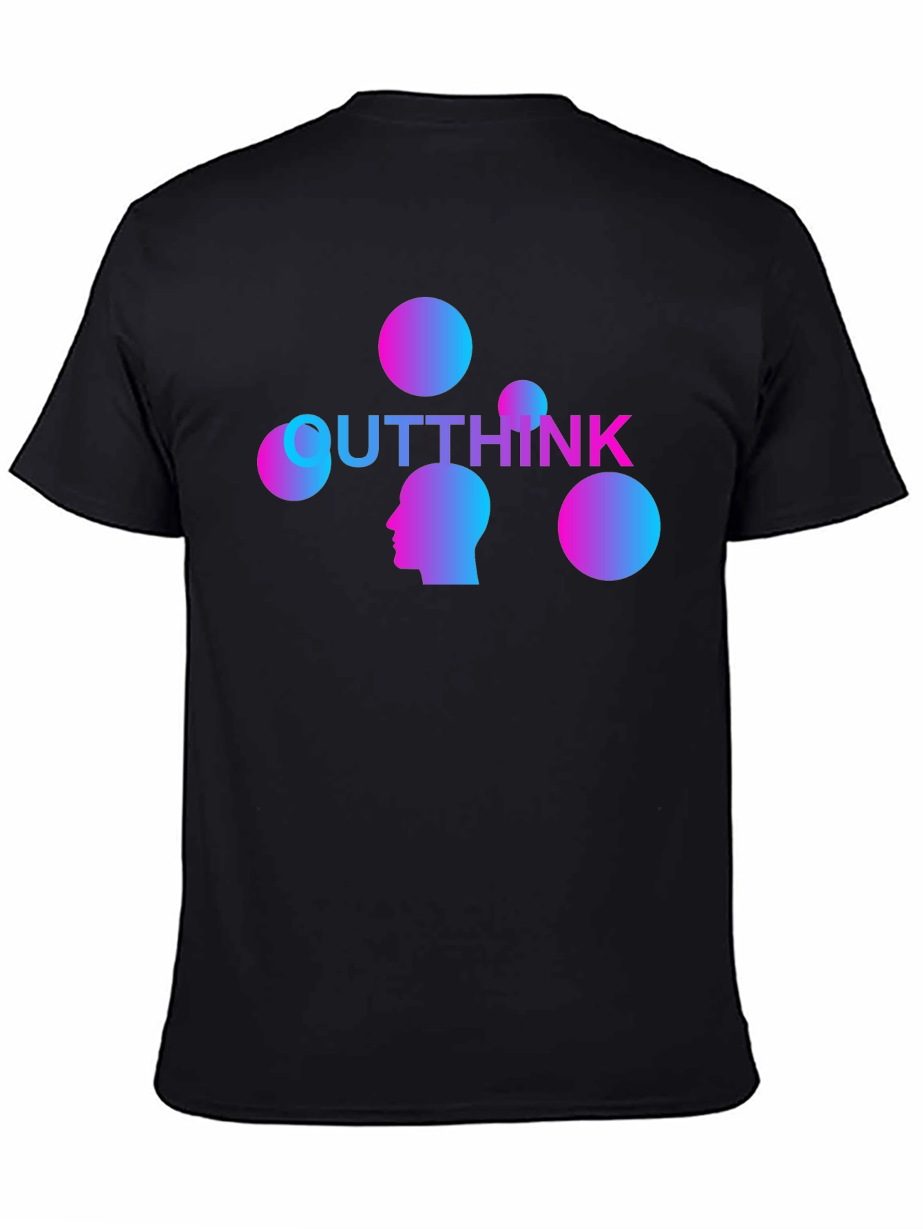 Outthink Graphic Tee - Gradient Design