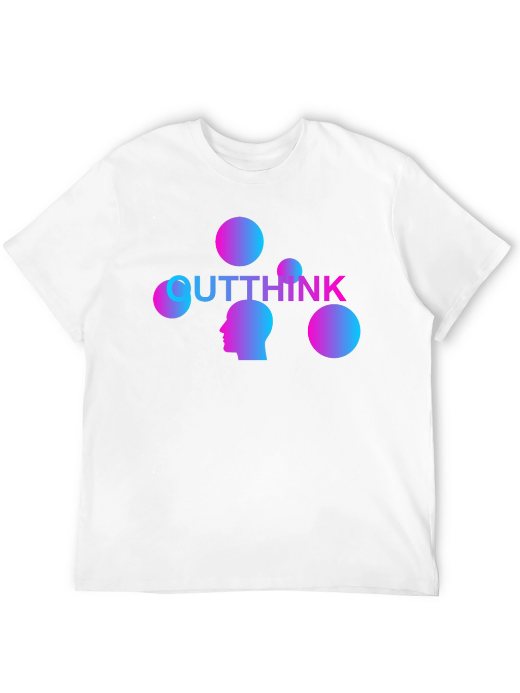 Outthink Graphic Tee - Gradient Design