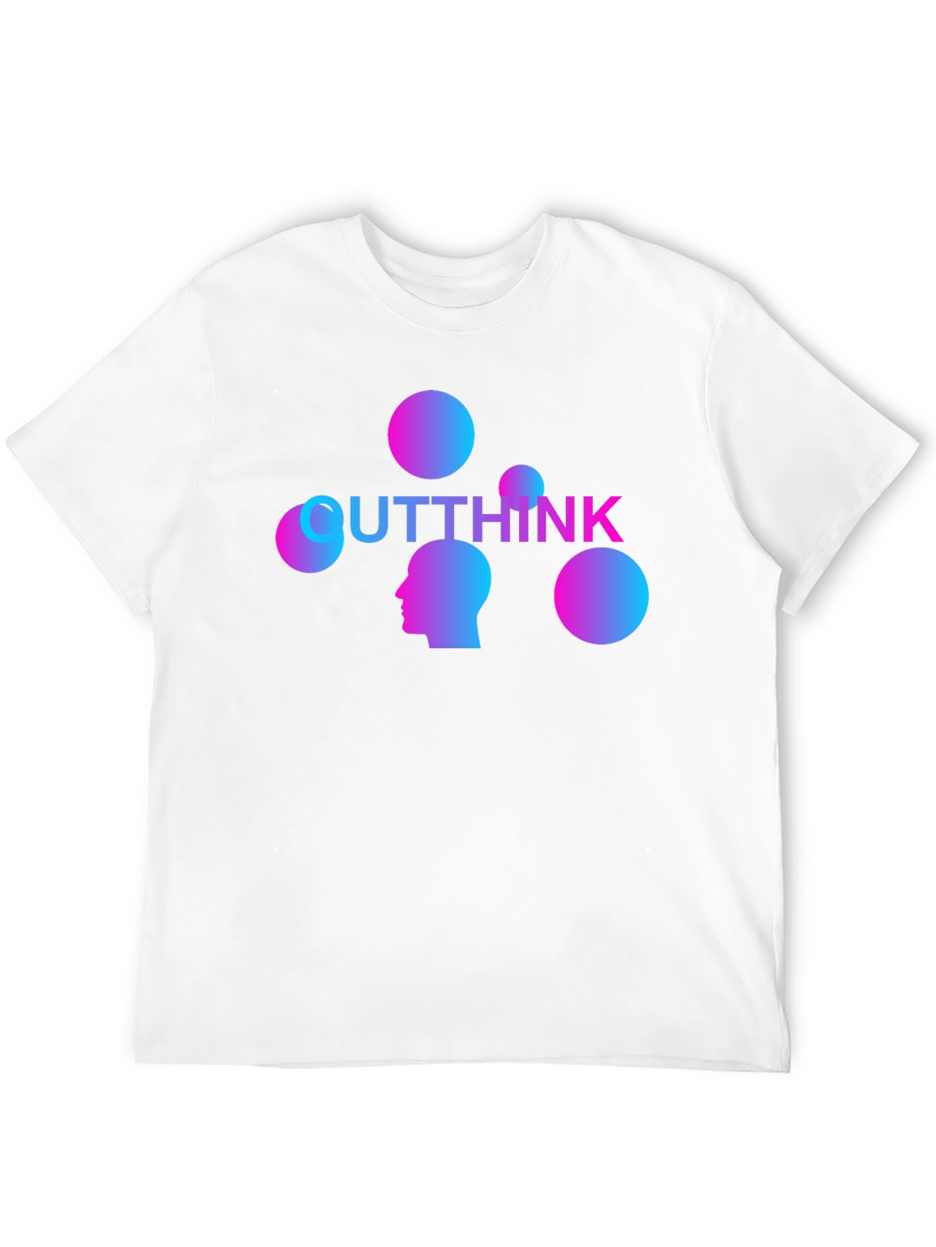 Outthink Graphic Tee - Gradient Design