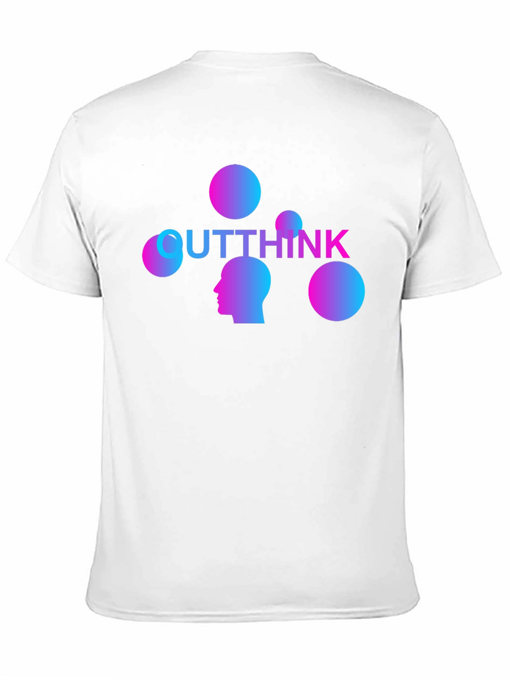 Outthink Graphic Tee - Gradient Design