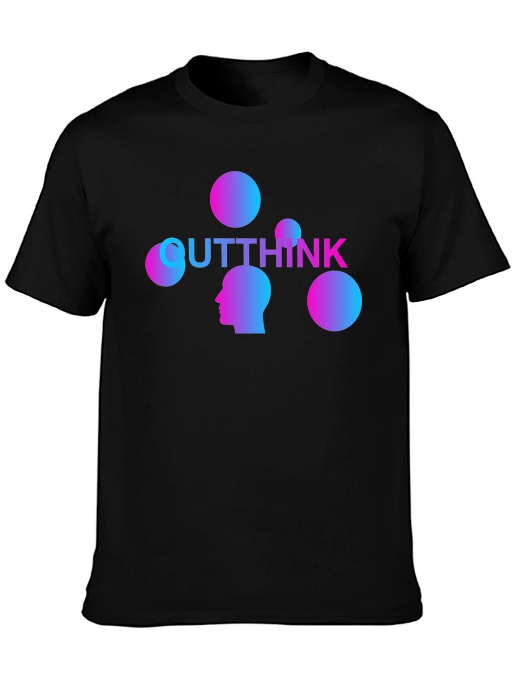 Outthink Graphic Tee - Gradient Design