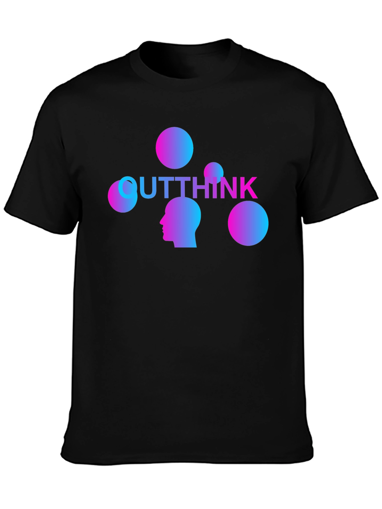 Outthink Graphic Tee - Gradient Design