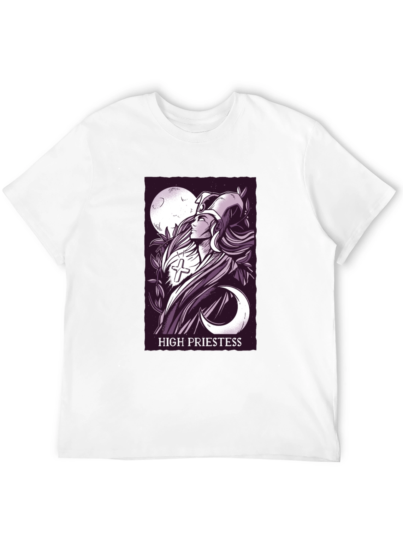 High Priestess Tarot Card T-Shirt