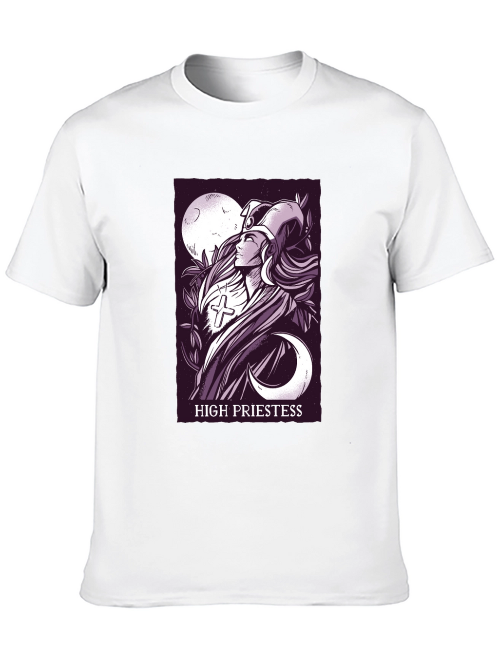 High Priestess Tarot Card T-Shirt