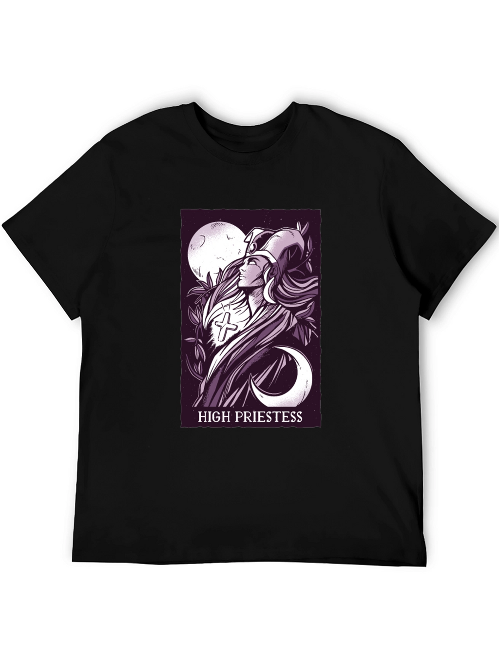 High Priestess Tarot Card T-Shirt