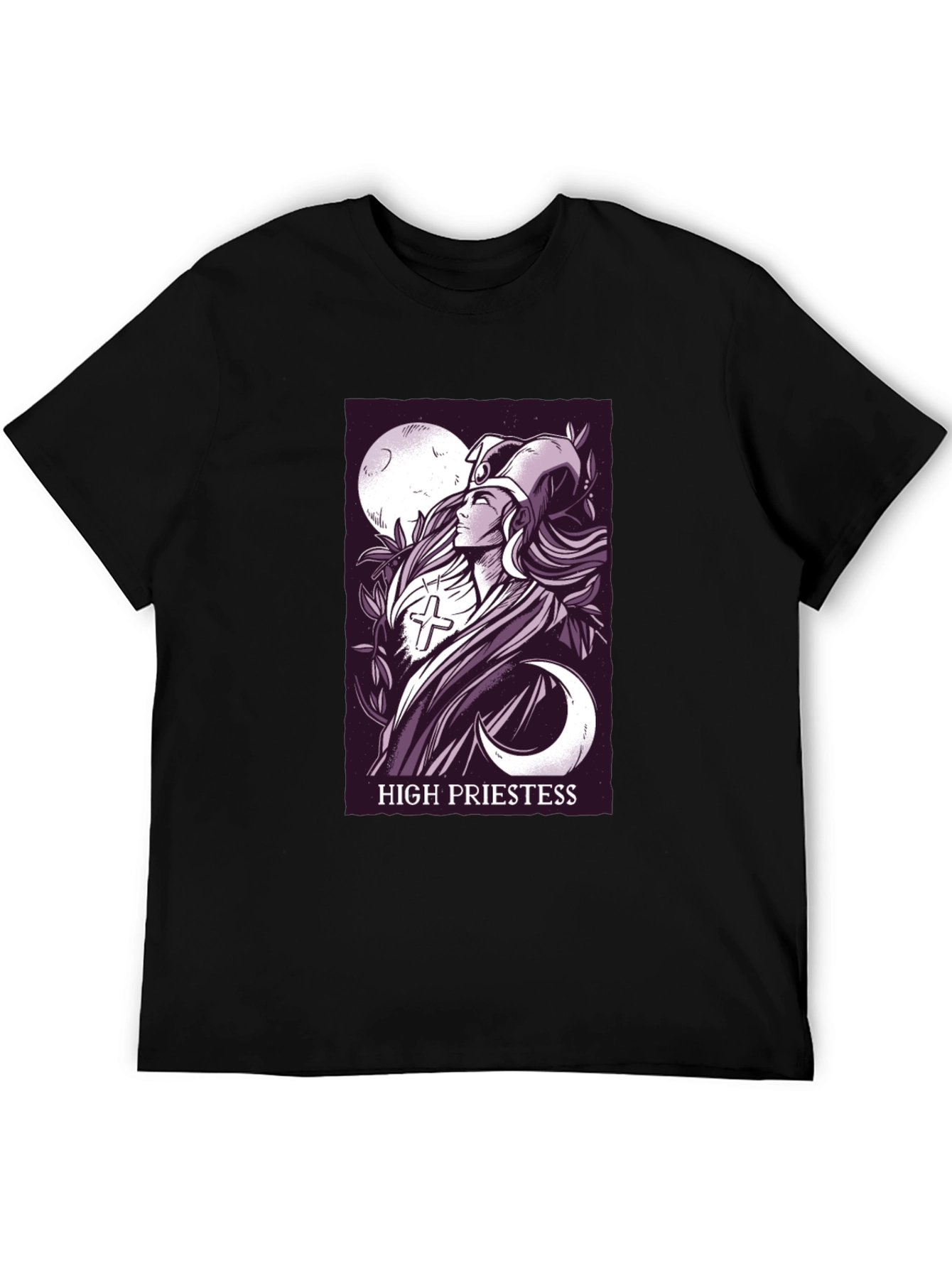 High Priestess Tarot Card T-Shirt