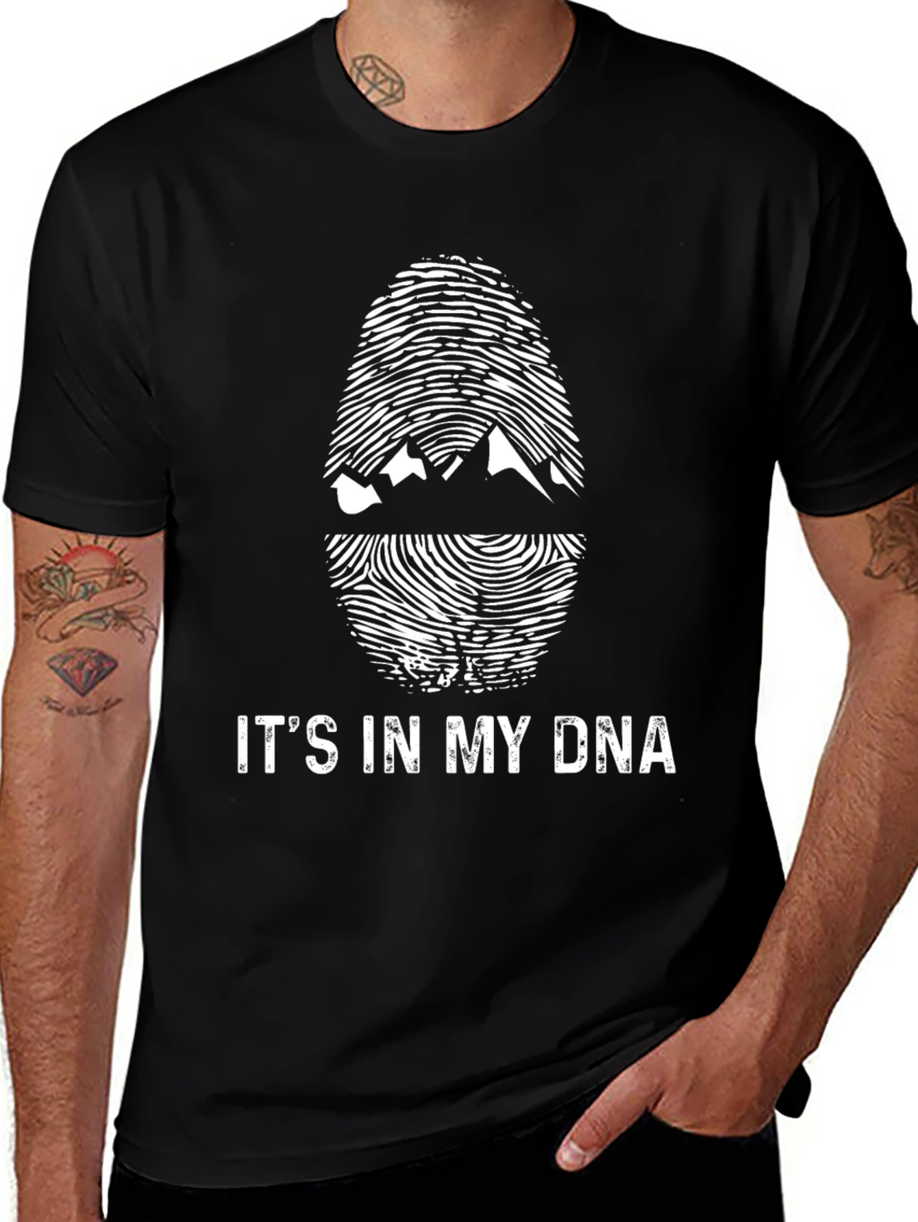 Mountain DNA Graphic T-Shirt