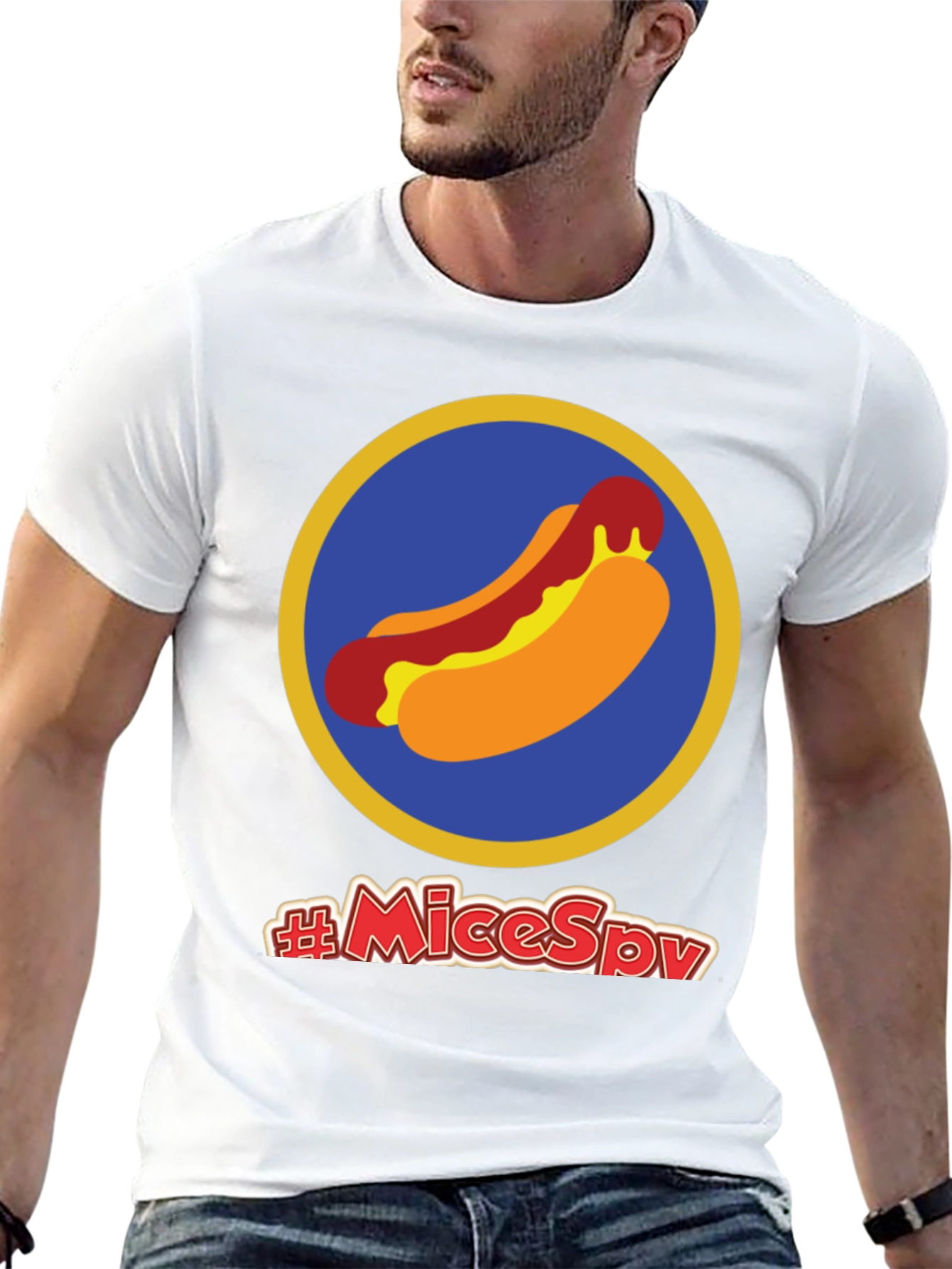 Hot Dog Graphic Tee - #MiceSpy T-Shirt