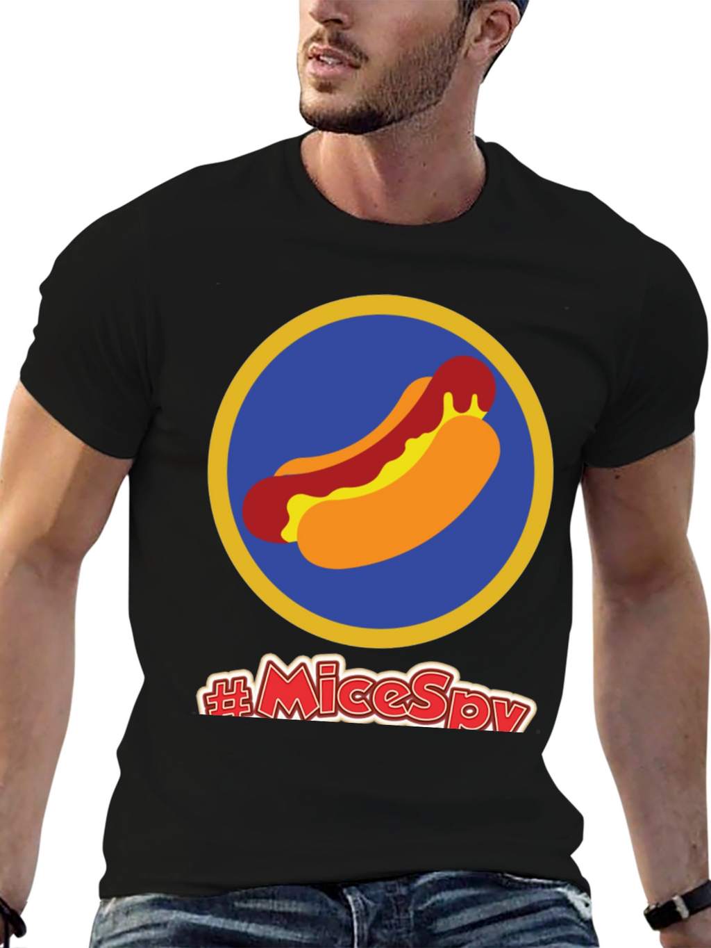 Hot Dog Graphic Tee - #MiceSpy T-Shirt