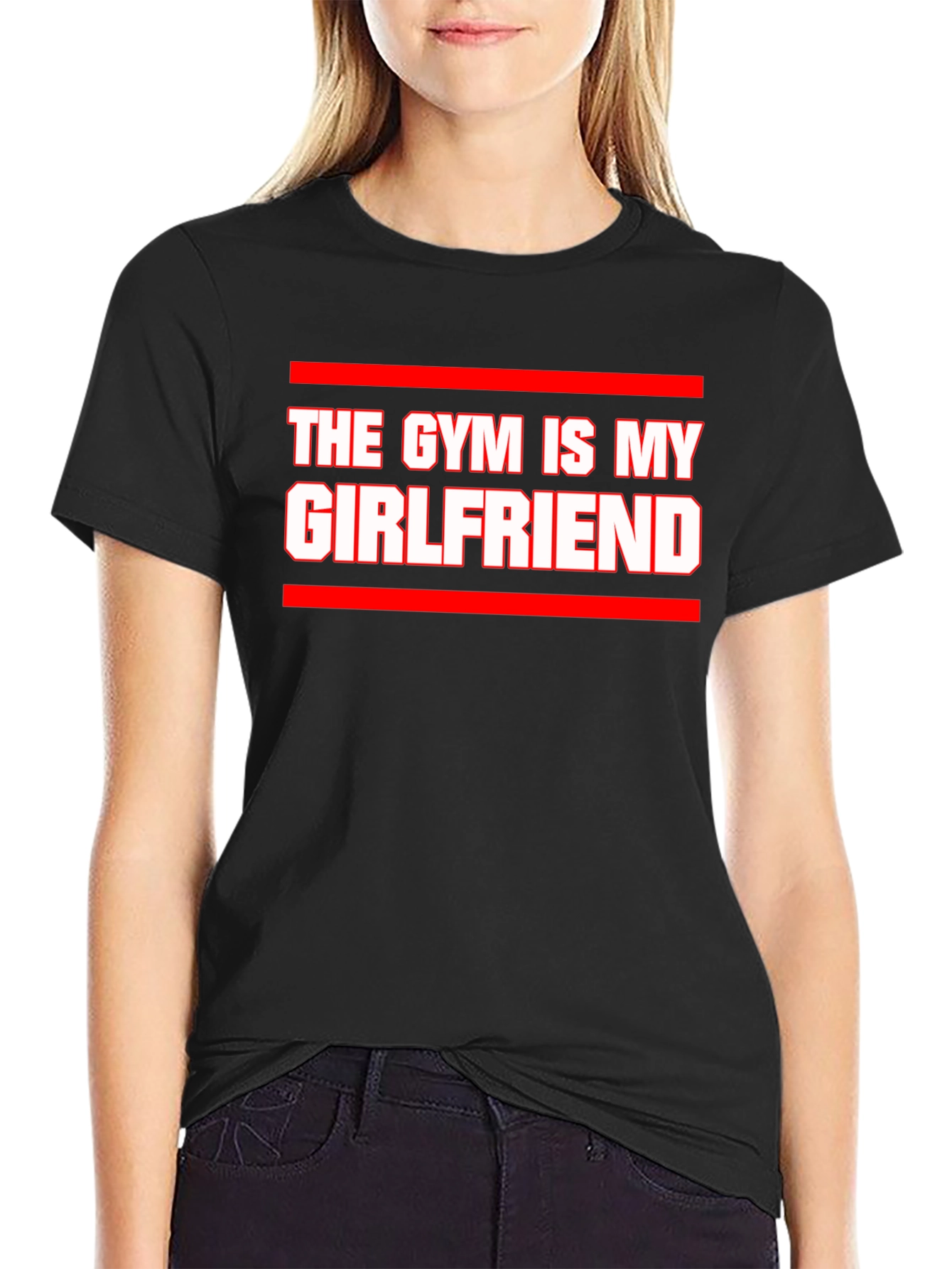 Gym is My Girlfriend T-Shirt - Funny Workout Tee