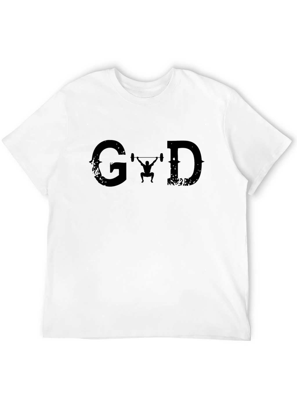 Graphic Print Mens T-Shirt - Gym & Weightlifting