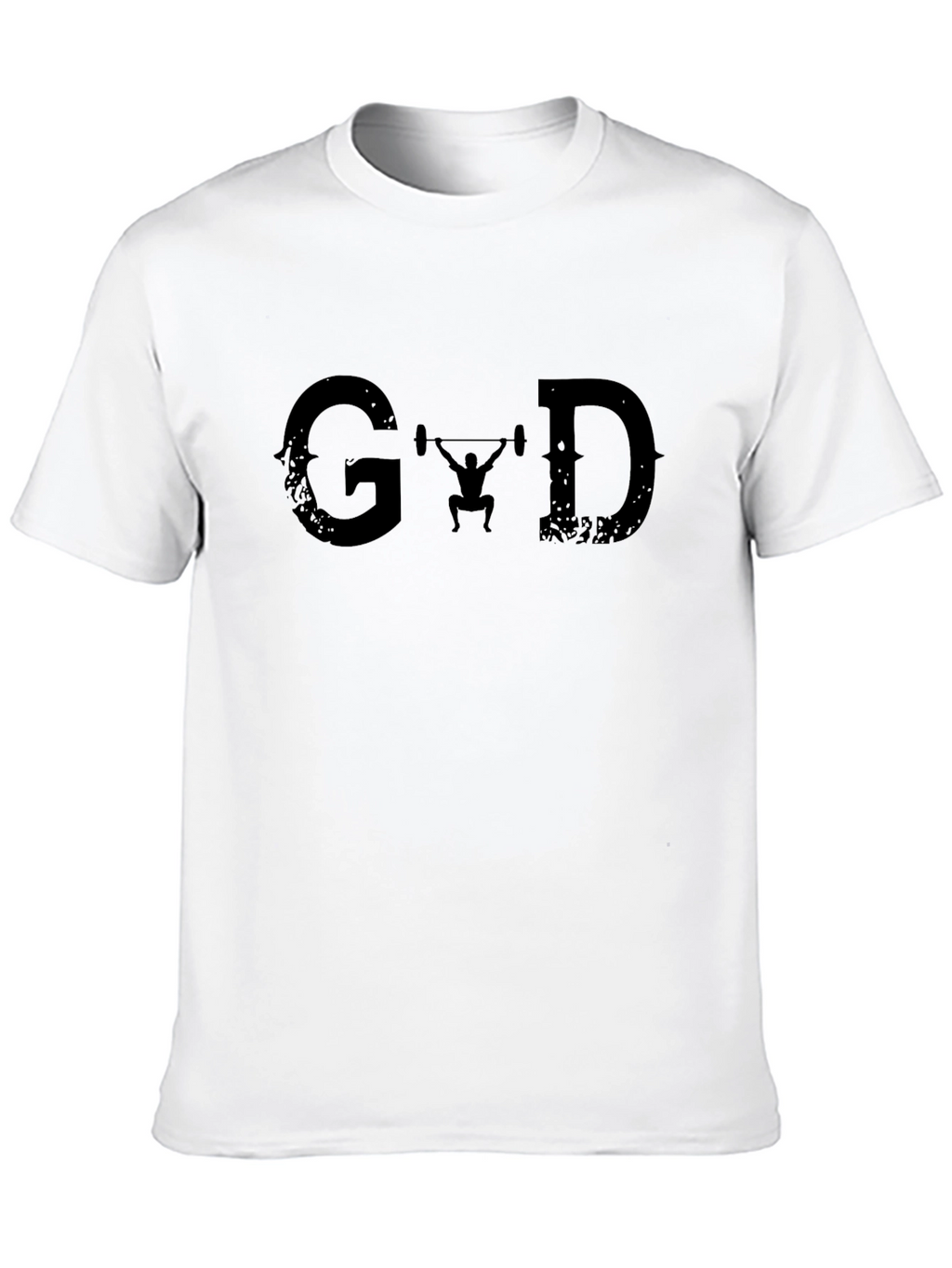 Graphic Print Mens T-Shirt - Gym & Weightlifting