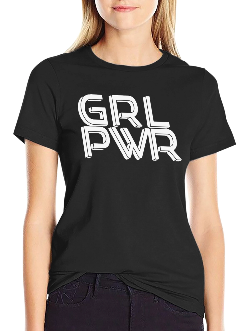 GRL PWR Graphic Tee - Empowering Womens T-Shirt