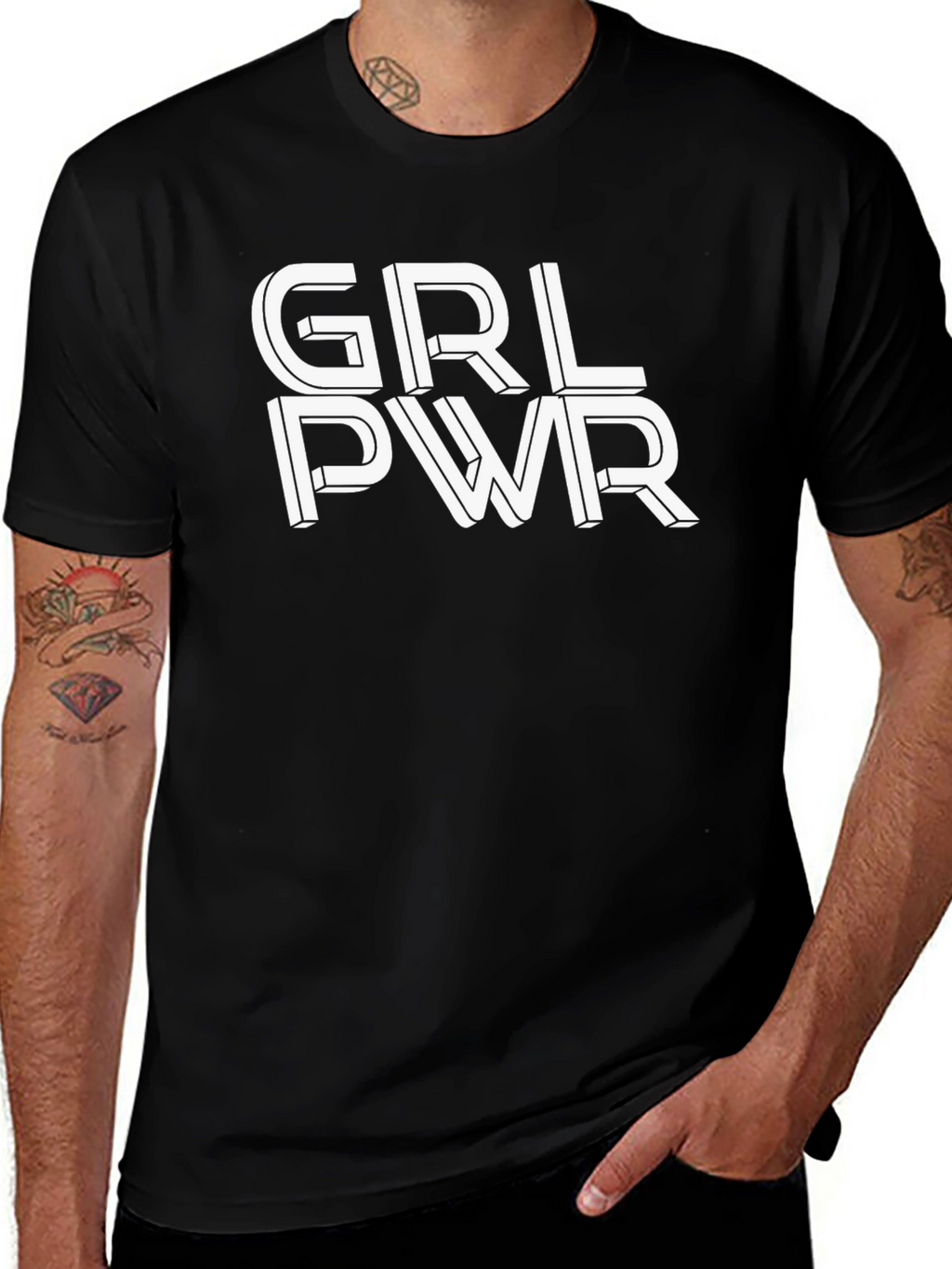 GRL PWR Graphic Tee - Empowering Womens T-Shirt