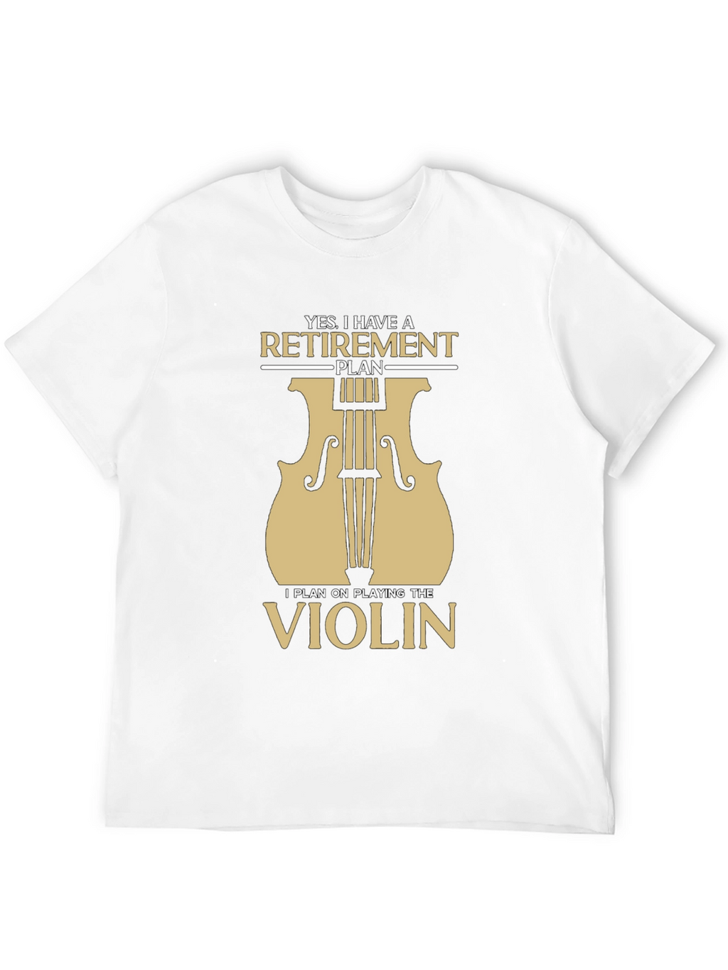 Retirement Violinist T-Shirt - Musician Gift