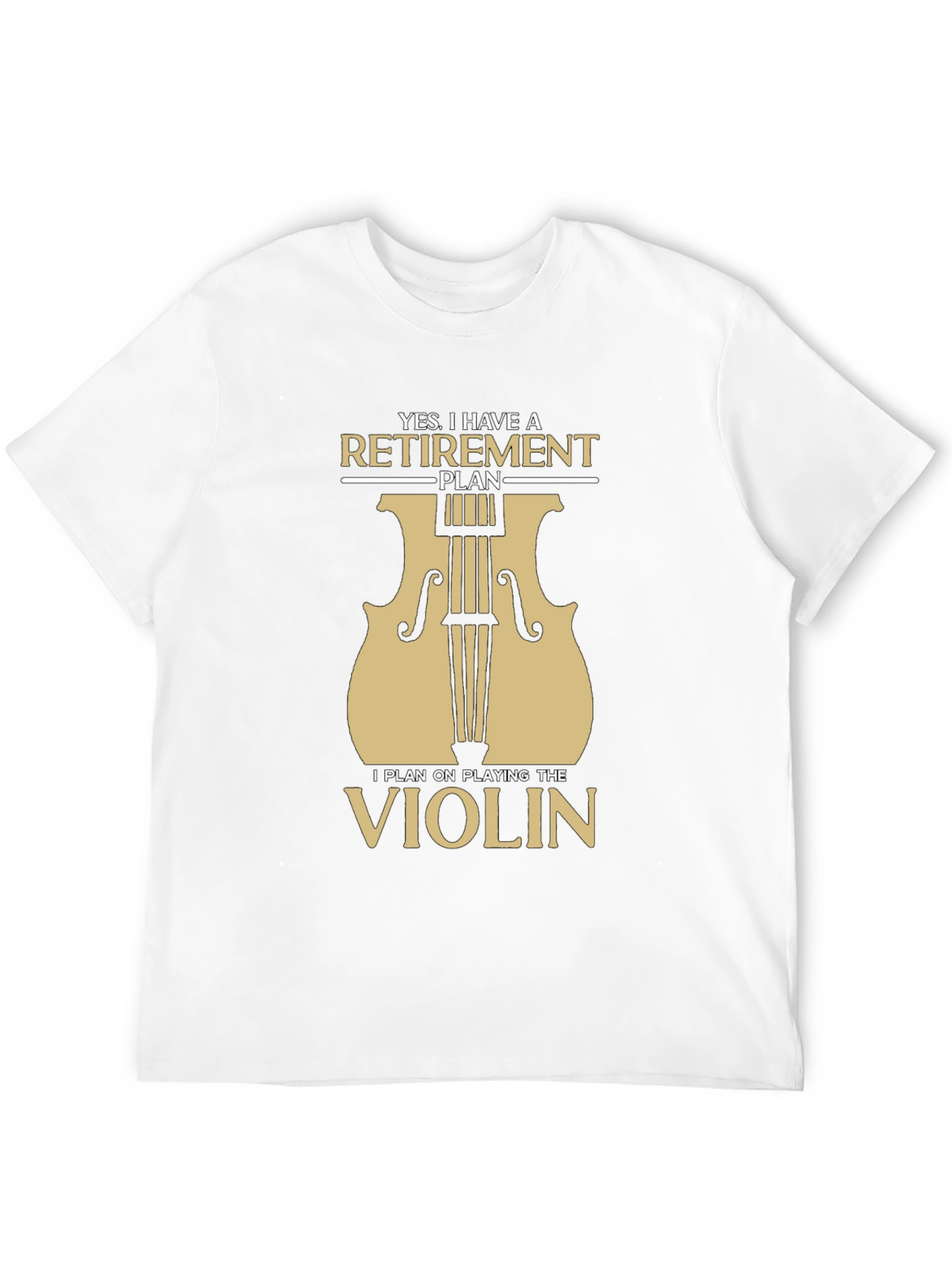 Retirement Violinist T-Shirt - Musician Gift