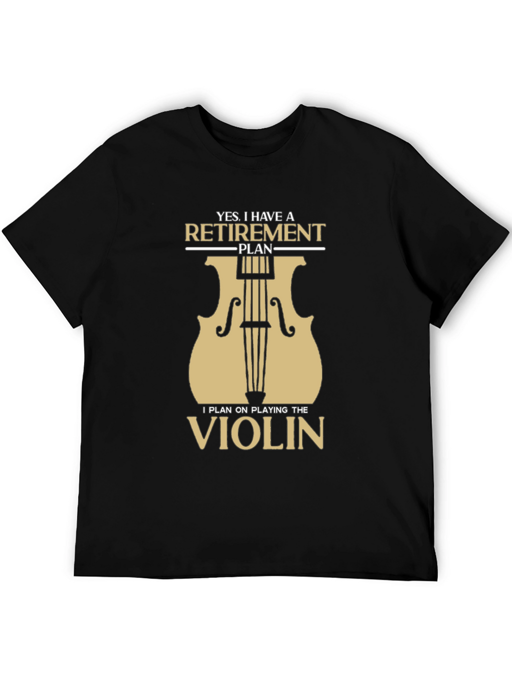 Retirement Violinist T-Shirt - Musician Gift
