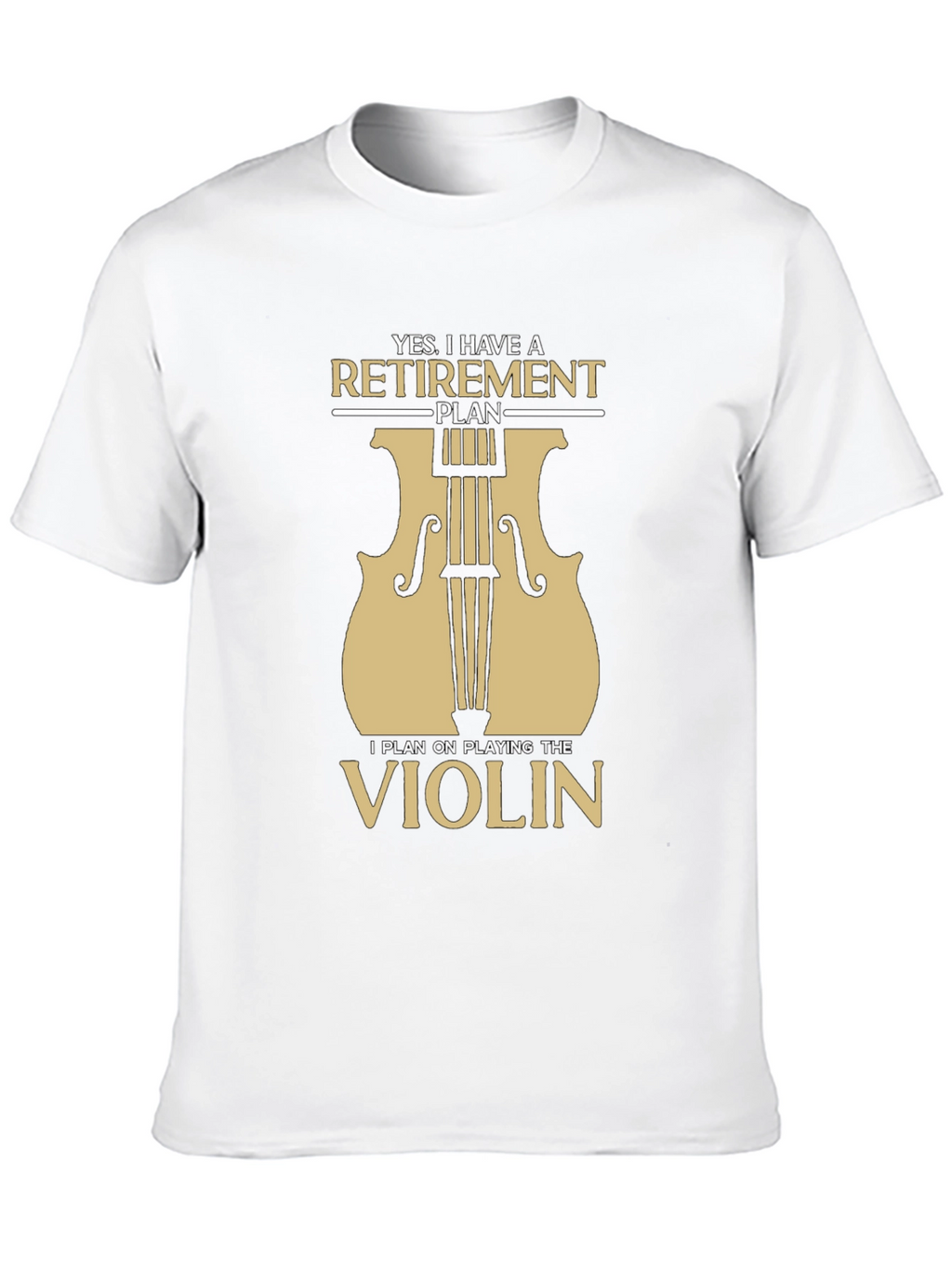 Retirement Violinist T-Shirt - Musician Gift