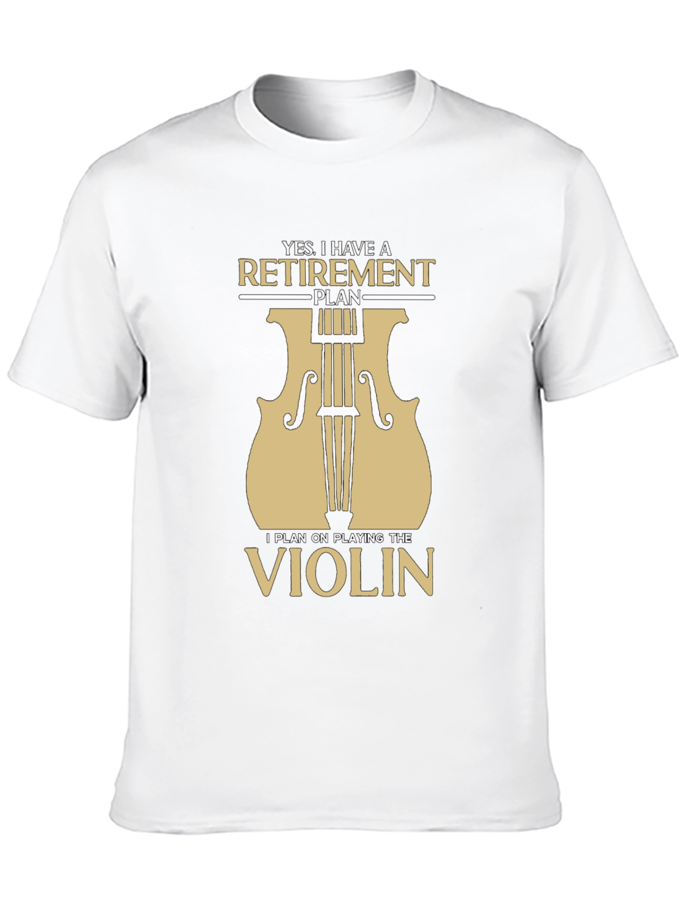 Retirement Violinist T-Shirt - Musician Gift