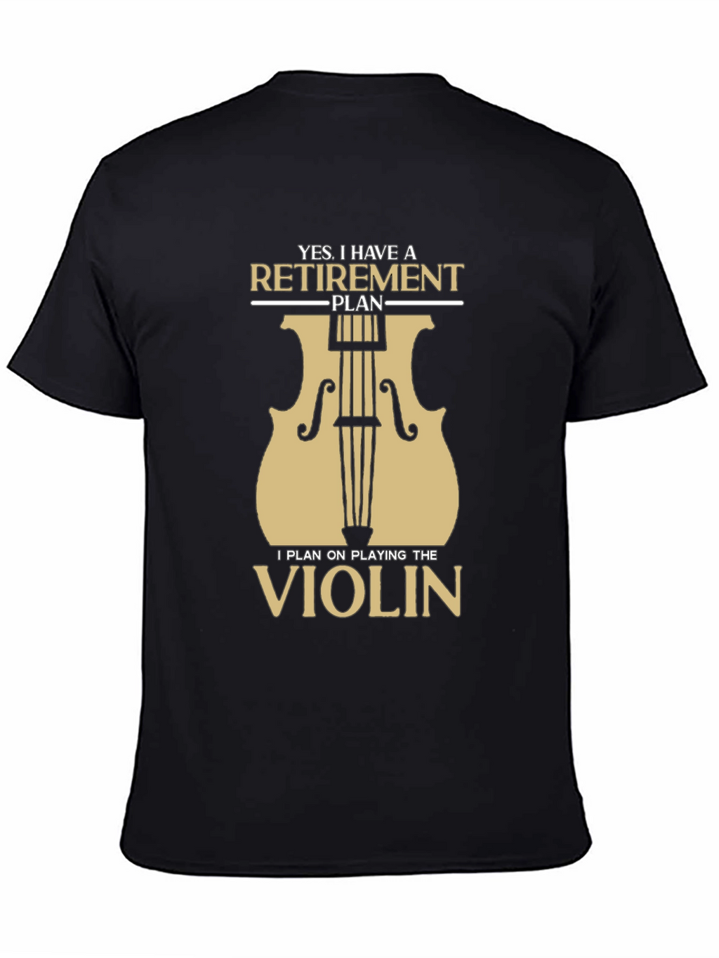 Retirement Violinist T-Shirt - Musician Gift