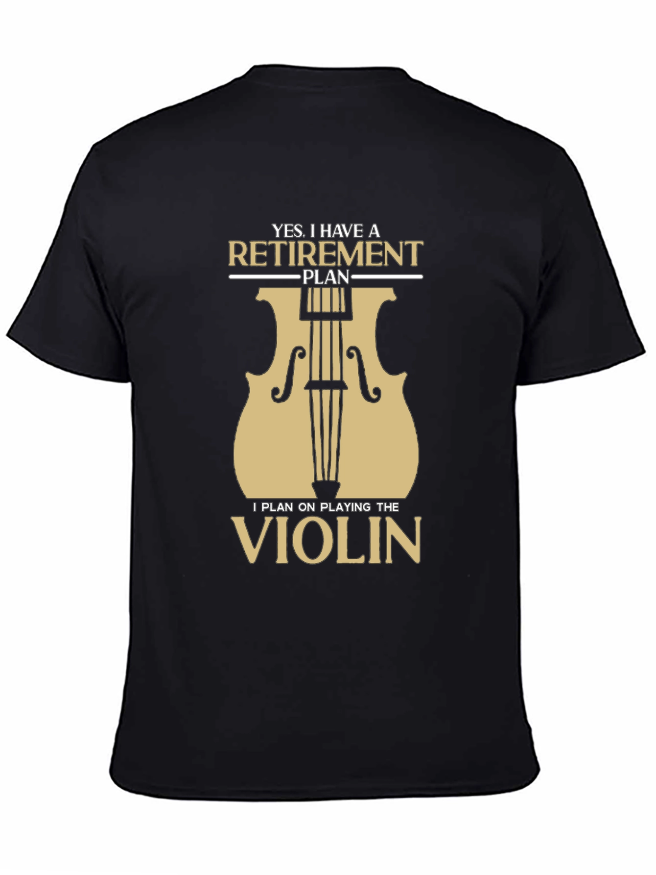 Retirement Violinist T-Shirt - Musician Gift
