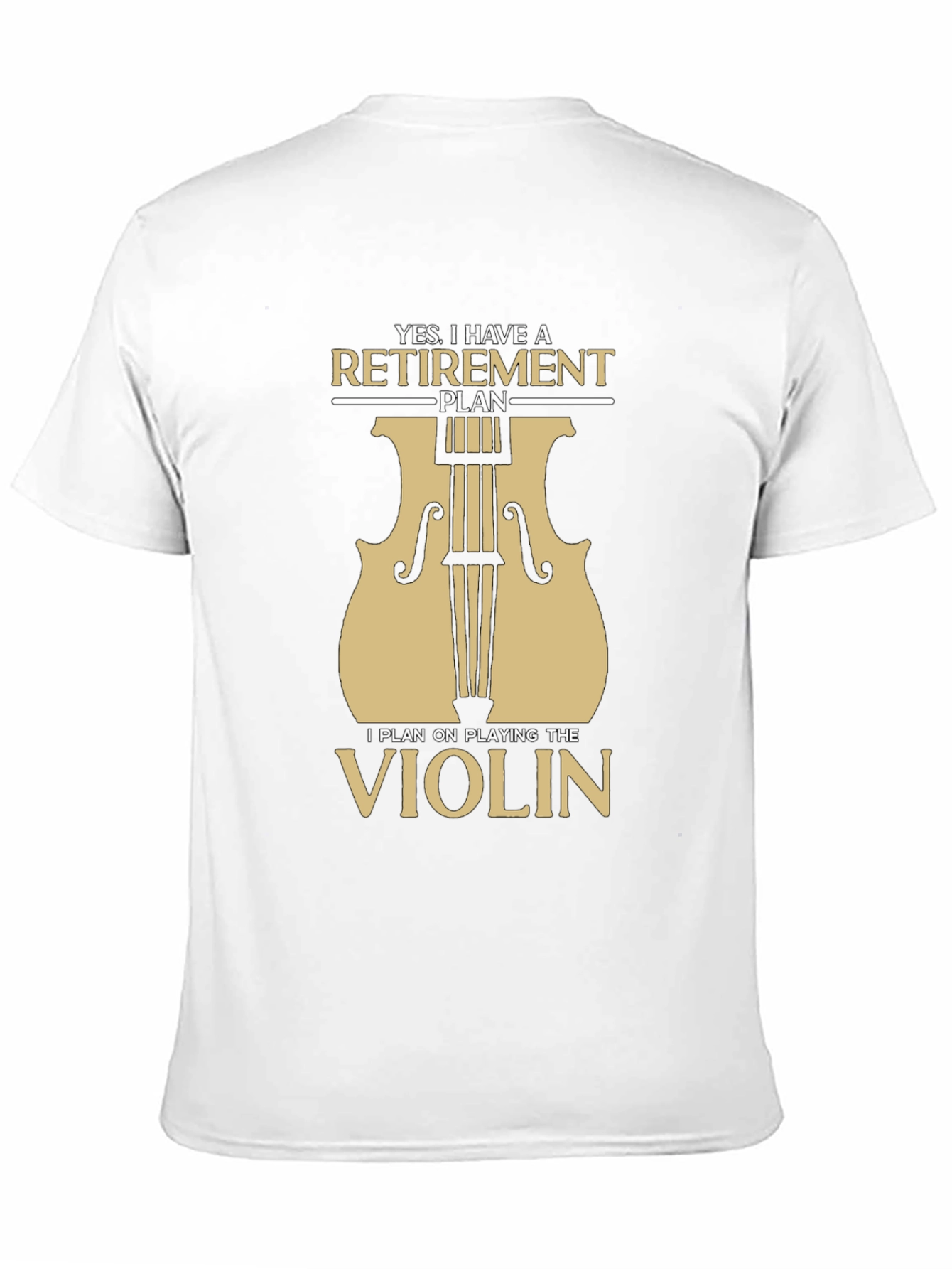 Retirement Violinist T-Shirt - Musician Gift