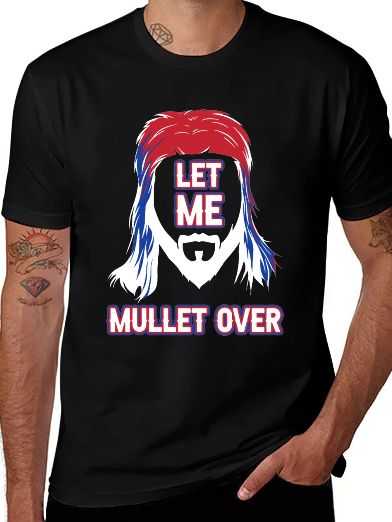 Let Me Mullet Over Graphic Tee