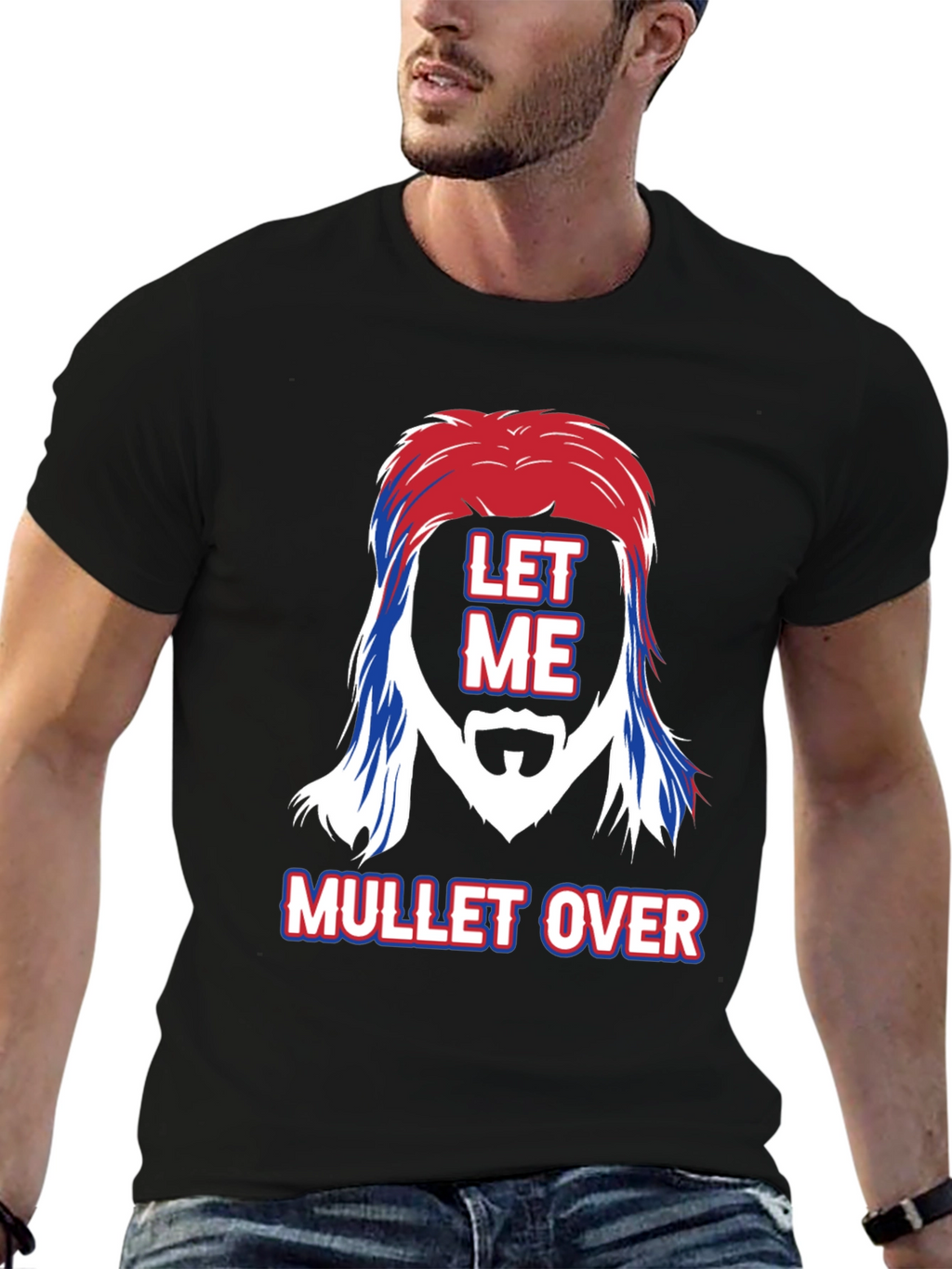 Let Me Mullet Over Graphic Tee
