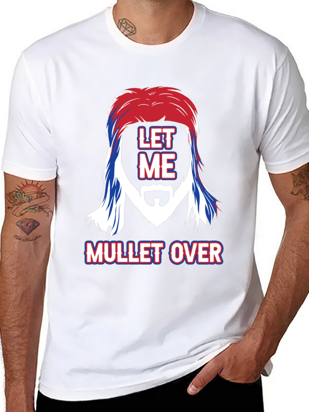 Let Me Mullet Over Graphic Tee