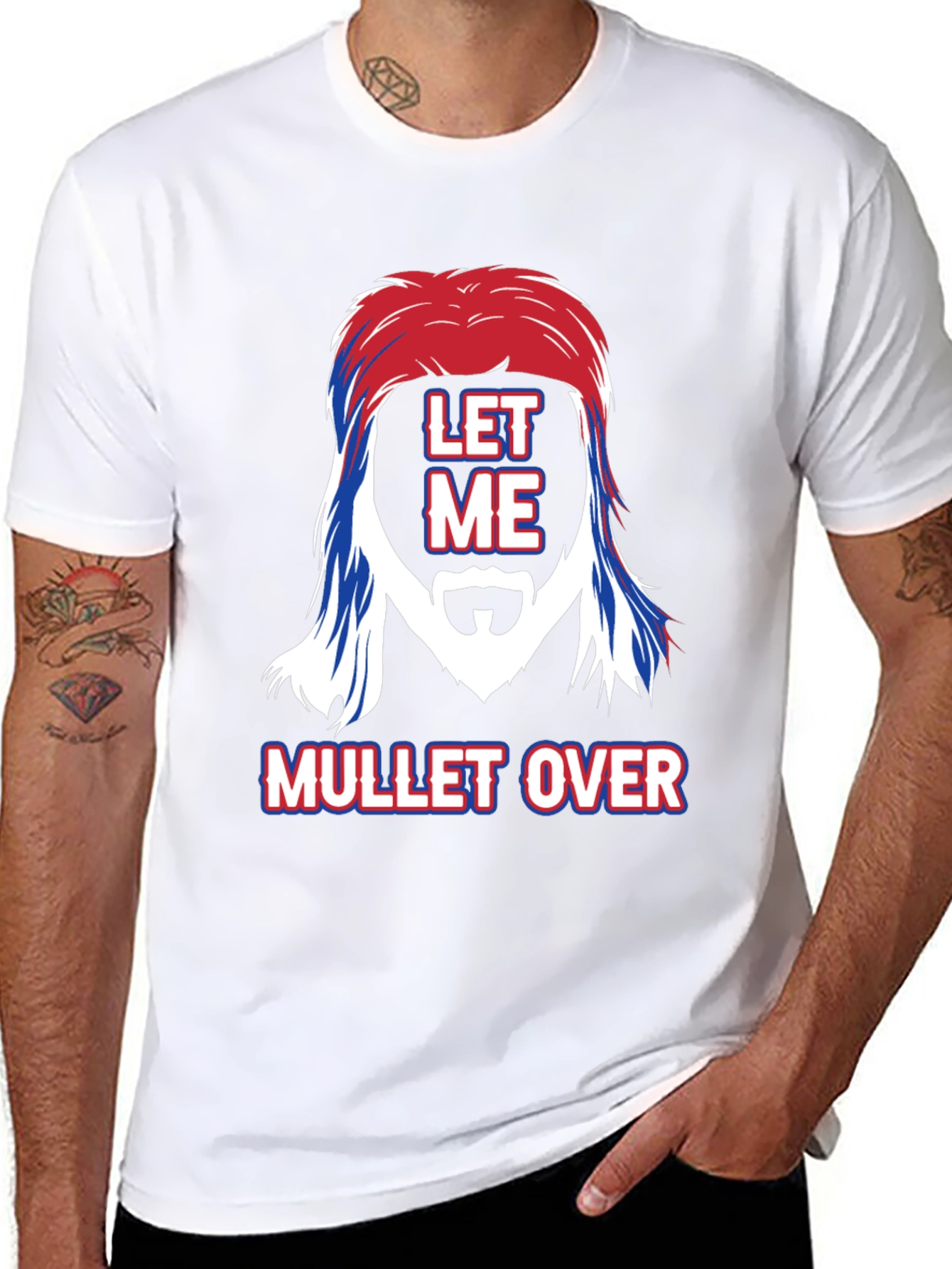 Let Me Mullet Over Graphic Tee