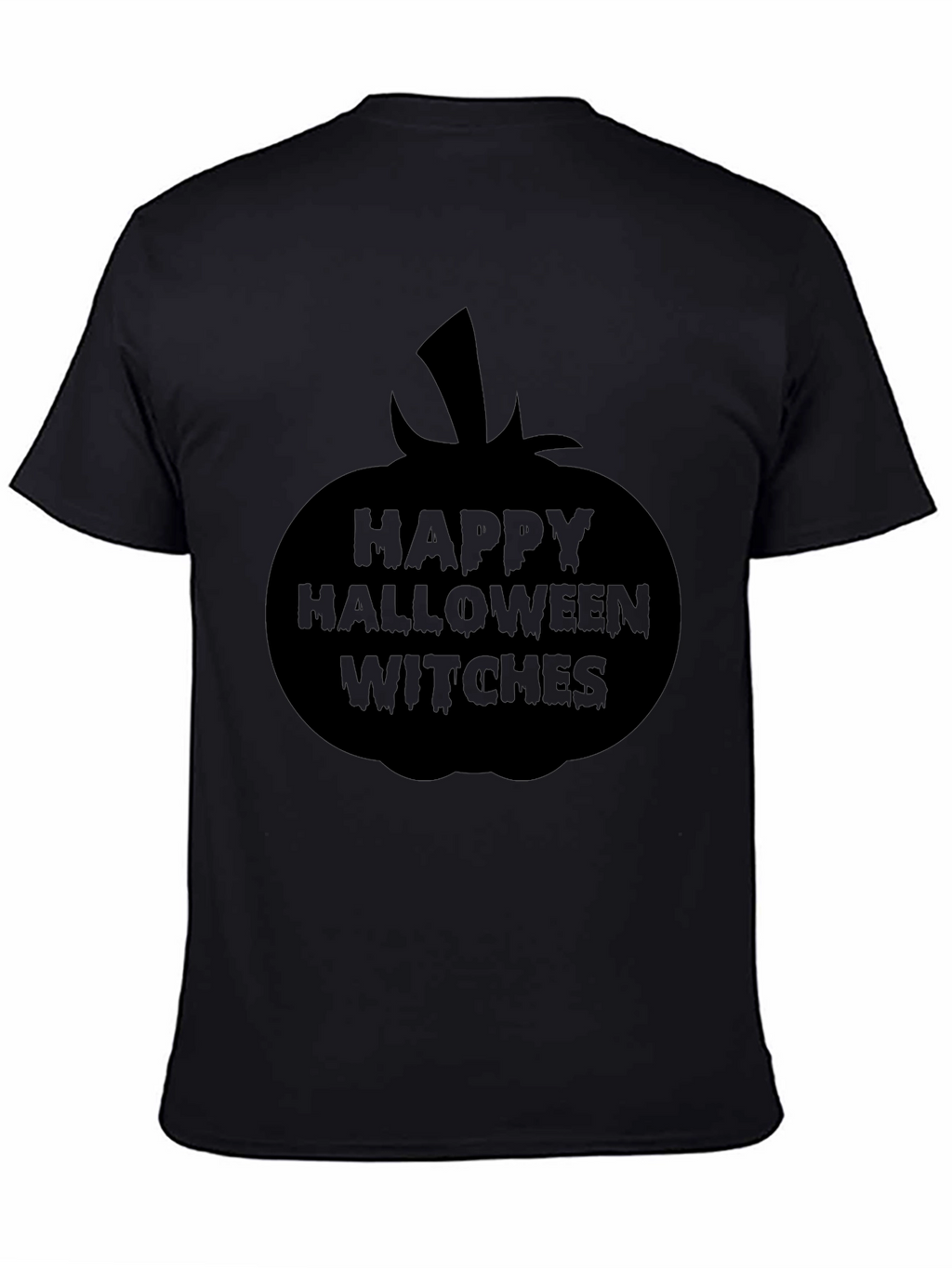 Happy Halloween Witches Black T-Shirt