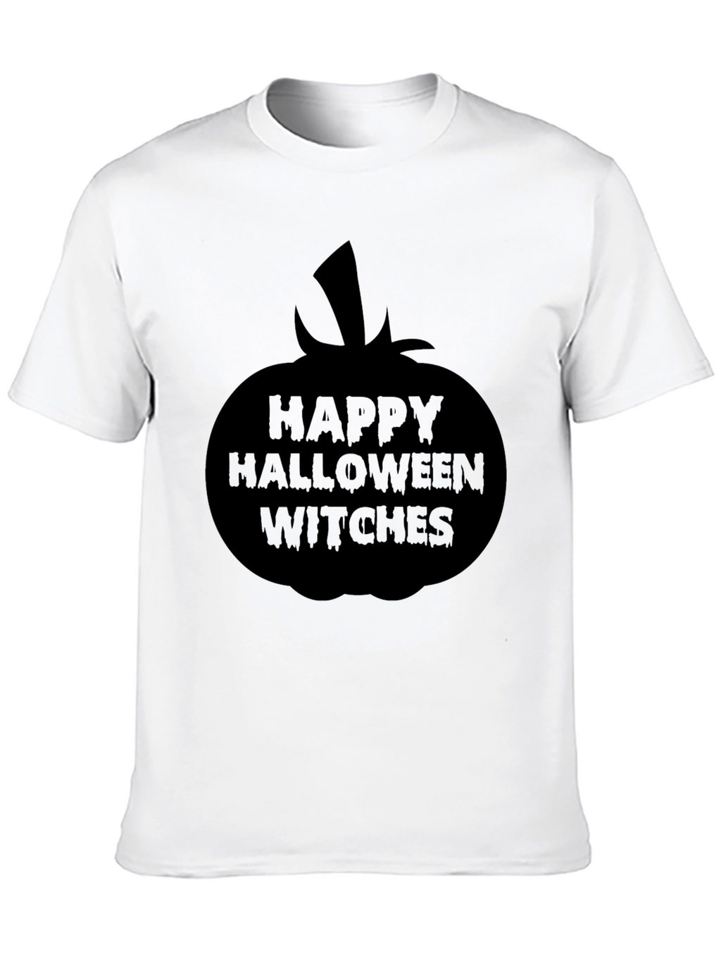 Happy Halloween Witches Black T-Shirt